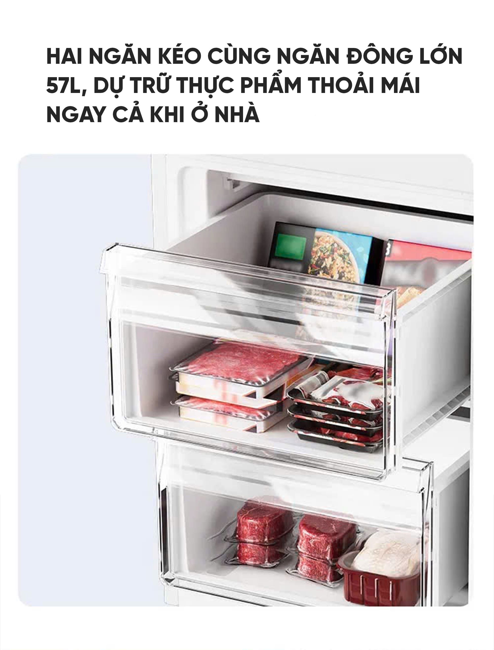 Tủ lạnh xiaomi Mijia 176L