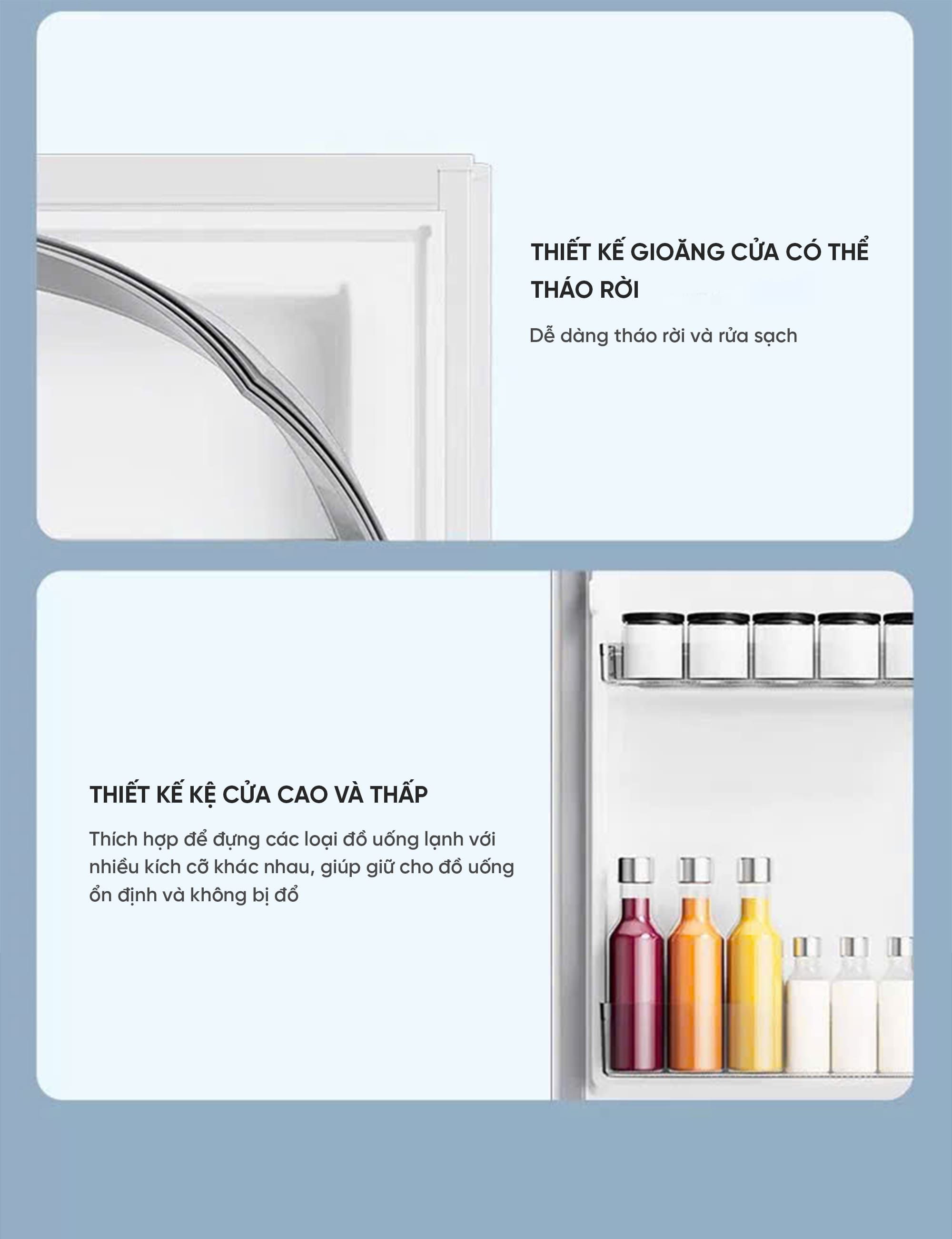 Tủ lạnh xiaomi Mijia 176L