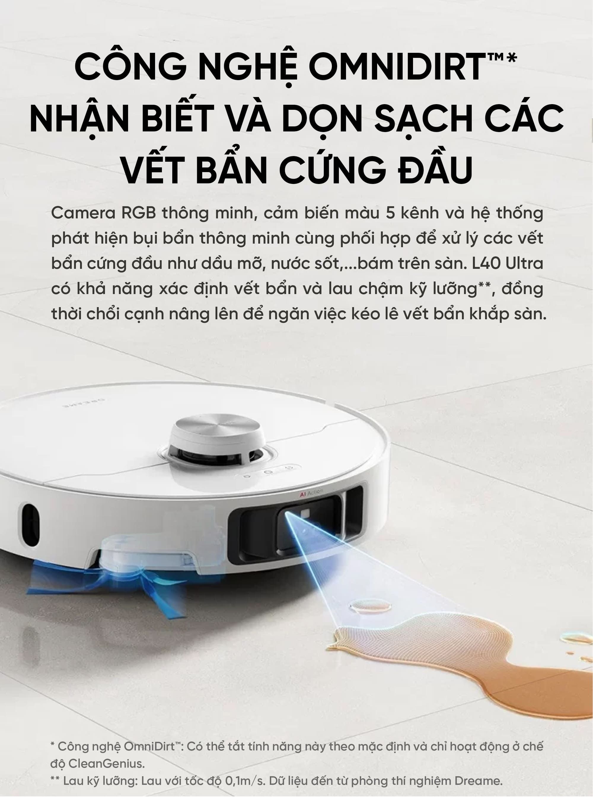 Robot Hút Bụi Lau Nhà Xiaomi Dreame L40 Ultra - Bản Quốc Tế