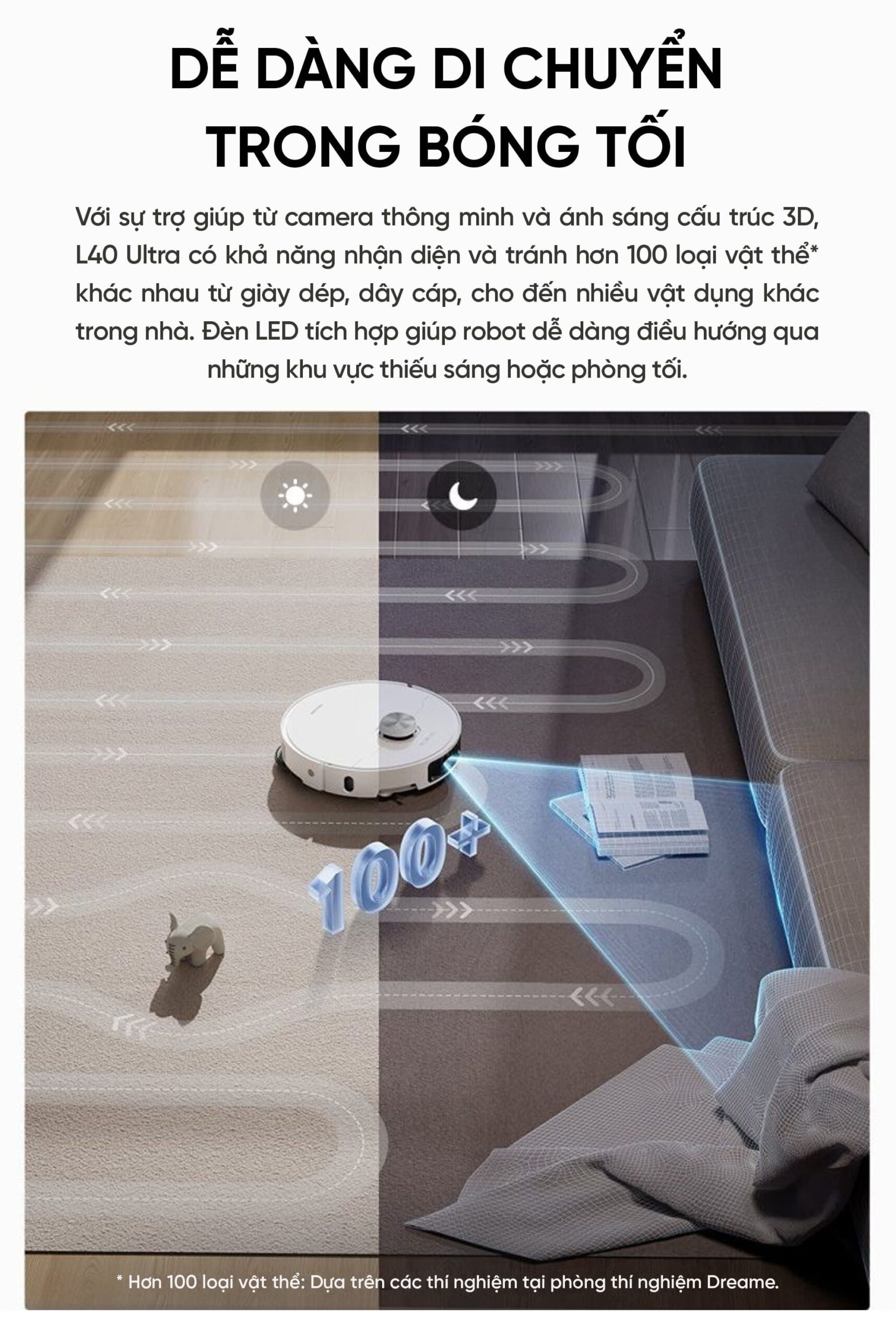 Robot Hút Bụi Lau Nhà Xiaomi Dreame L40 Ultra - Bản Quốc Tế