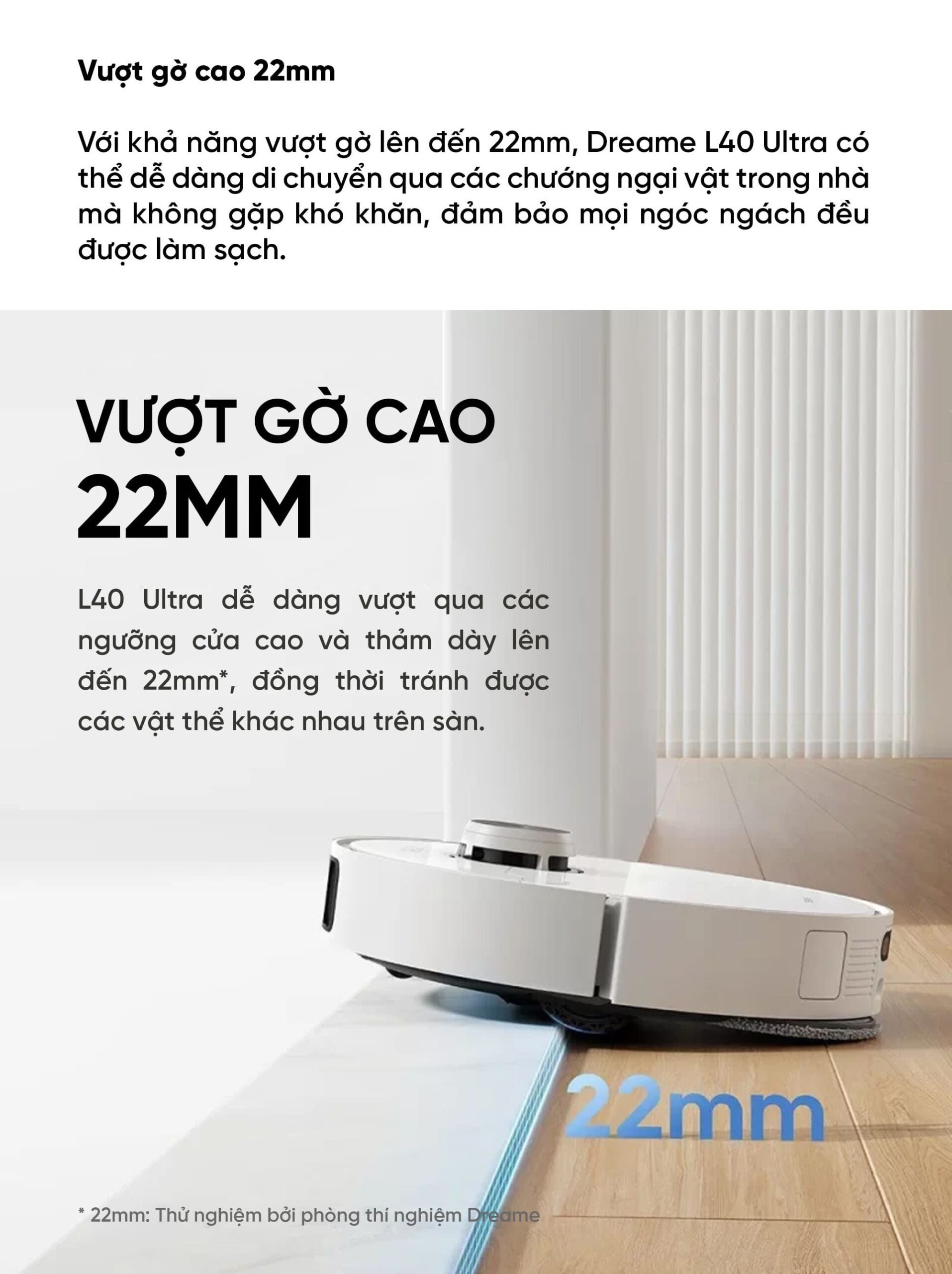Robot Hút Bụi Lau Nhà Xiaomi Dreame L40 Ultra - Bản Quốc Tế