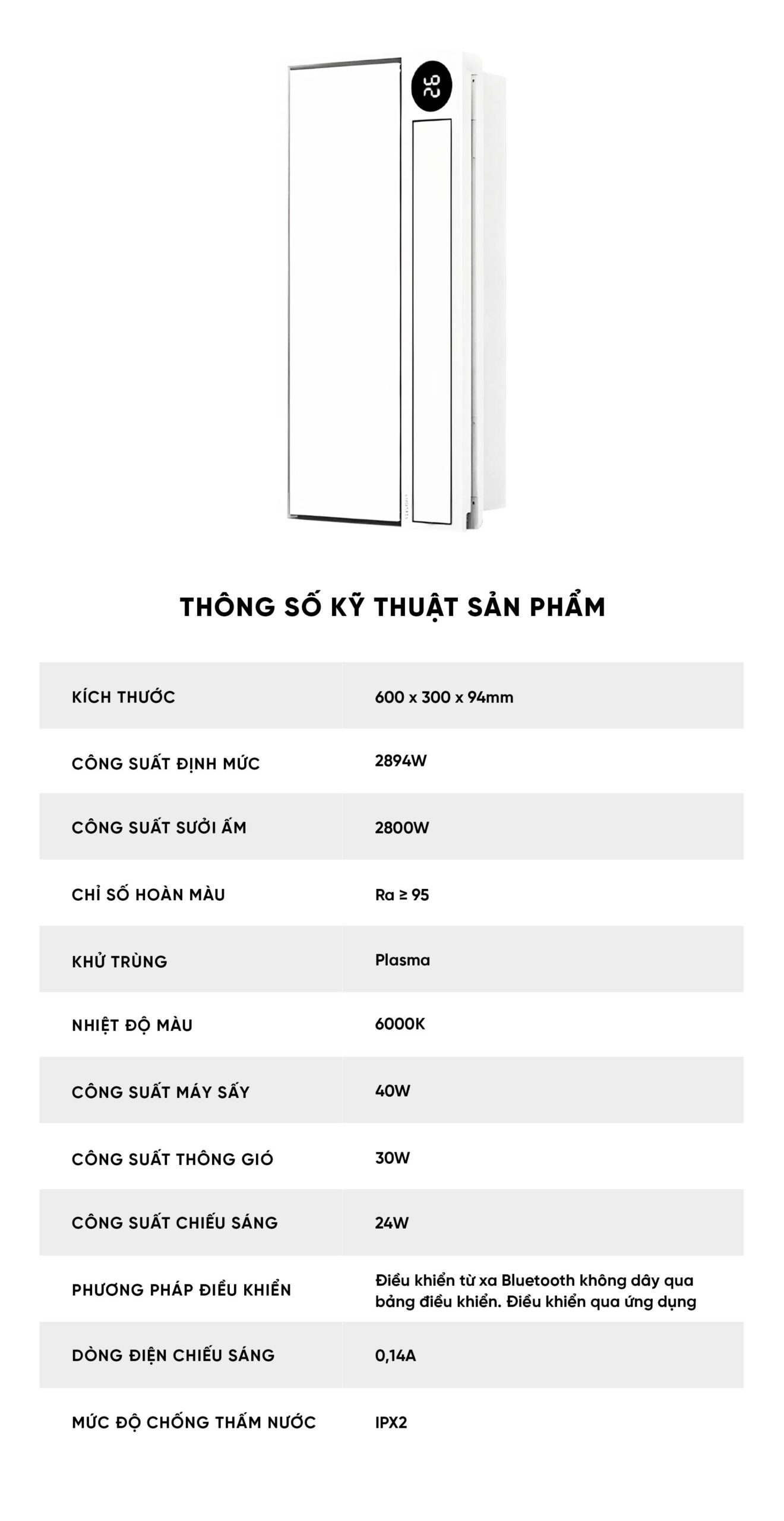 Đèn sưởi nhà tắm thông minh Yeelight Shark Pro M1
