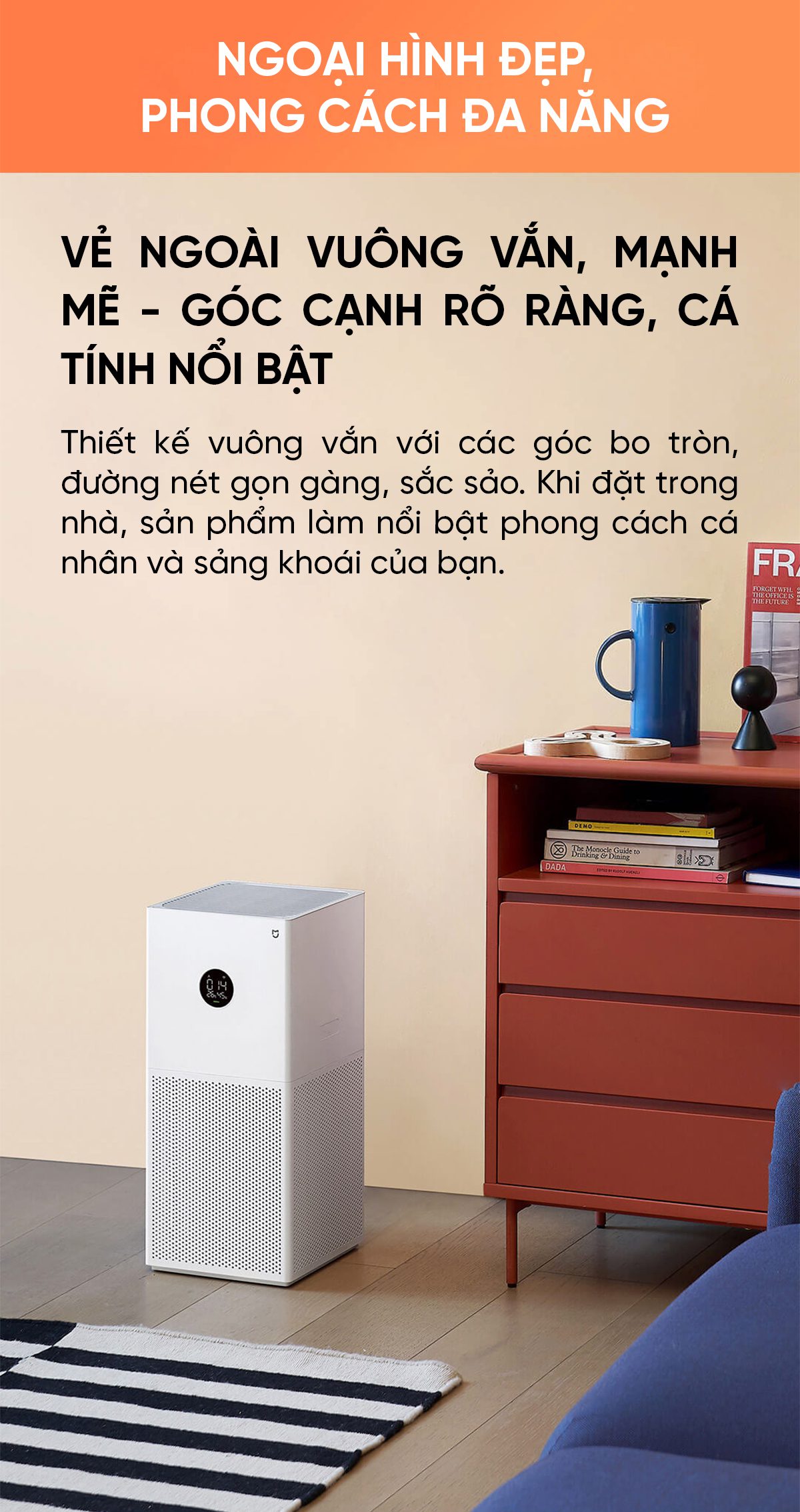 Máy Lọc Không Khí Xiaomi Mi Air Purifier 4 Lite