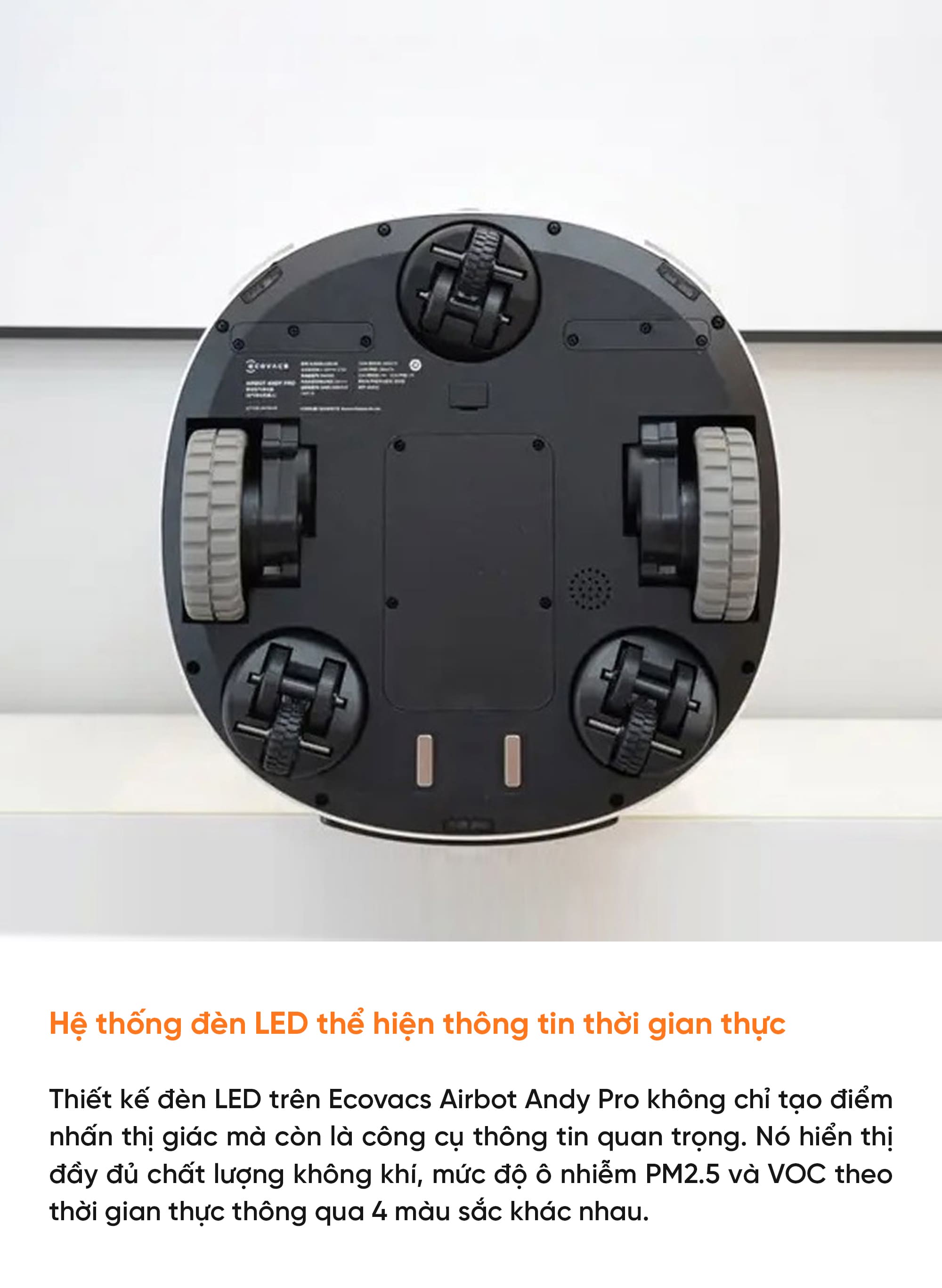 Robot lọc không khí Ecovacs Airbot Andy Pro