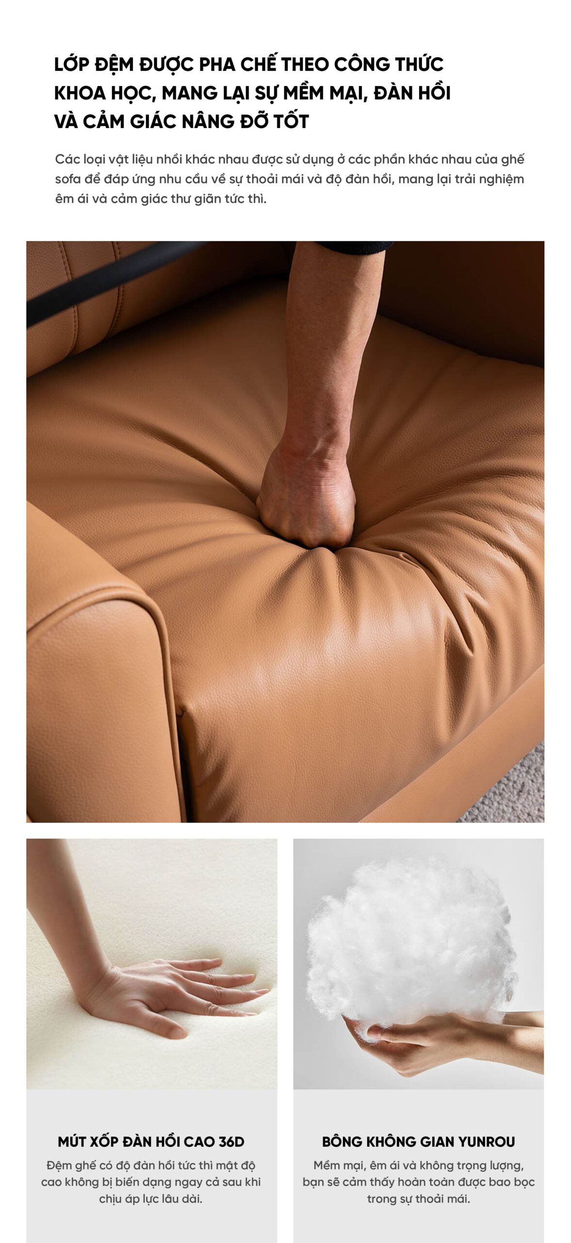 Ghế Sofa Massage Xiaomi Hiện Đại: Xoay, Bập Bênh, Ngả Lưng Điện (Màu Cam)