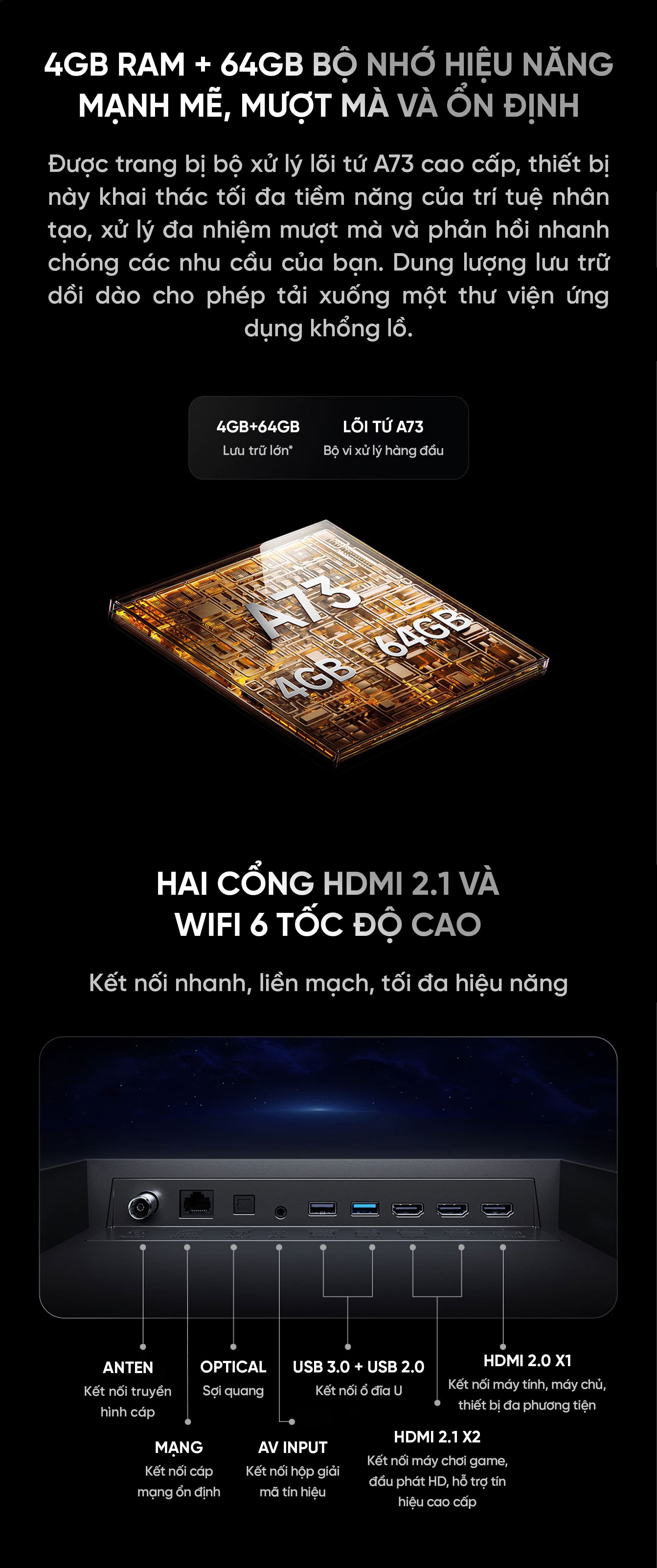 Tivi Xiaomi Redmi X98 inch Miniled Ram 4/64Gb 2026 độ sáng 1300nits 288Hz