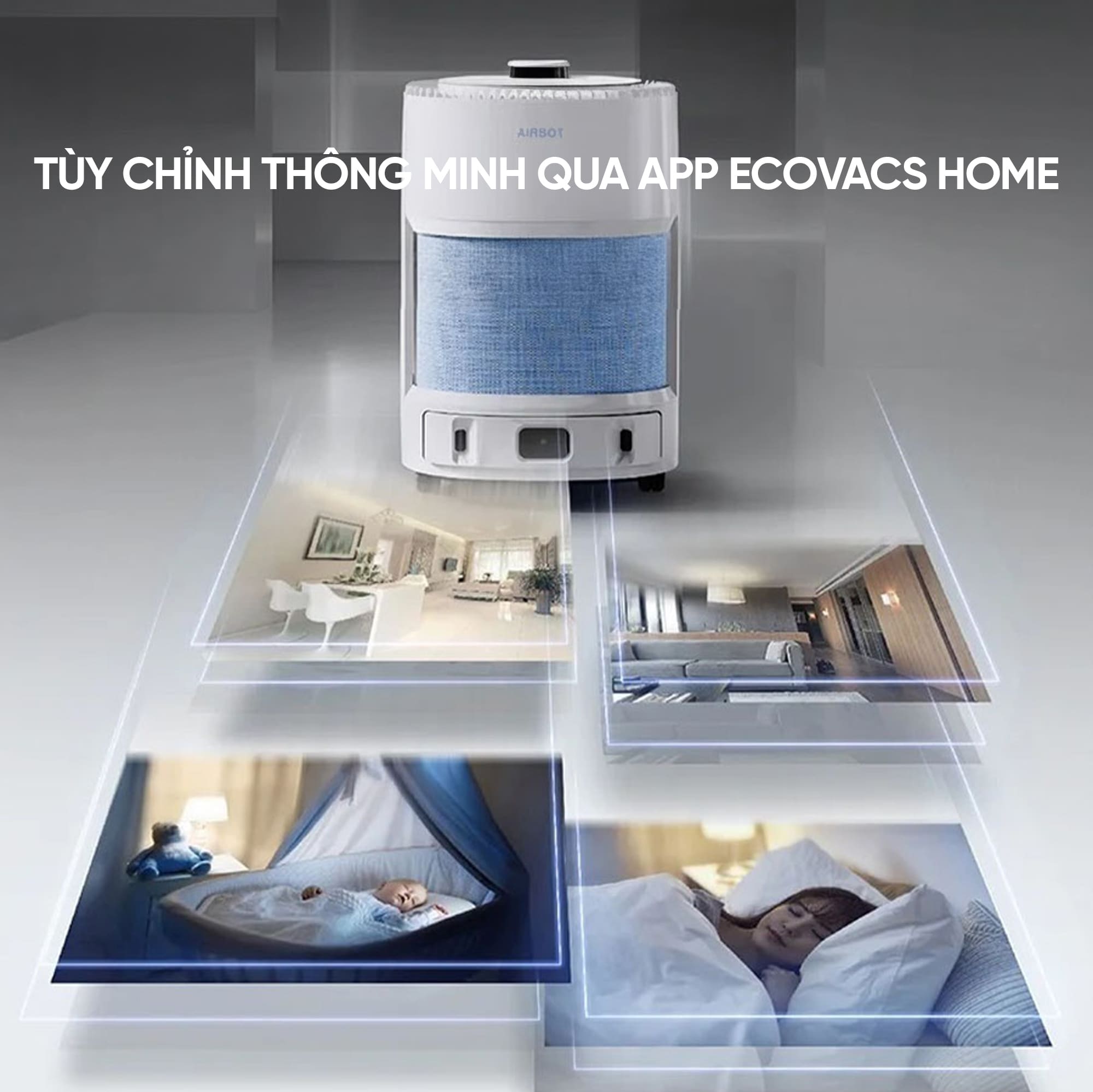 Robot lọc không khí Ecovacs Airbot Andy Pro