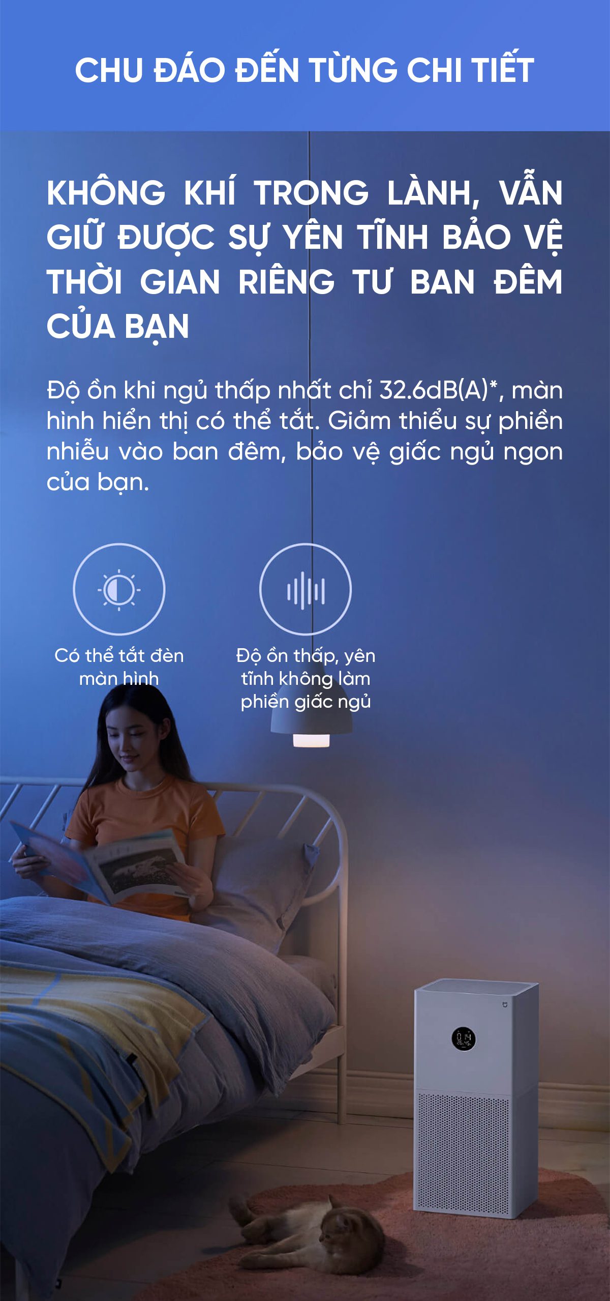 Máy Lọc Không Khí Xiaomi Mi Air Purifier 4 Lite