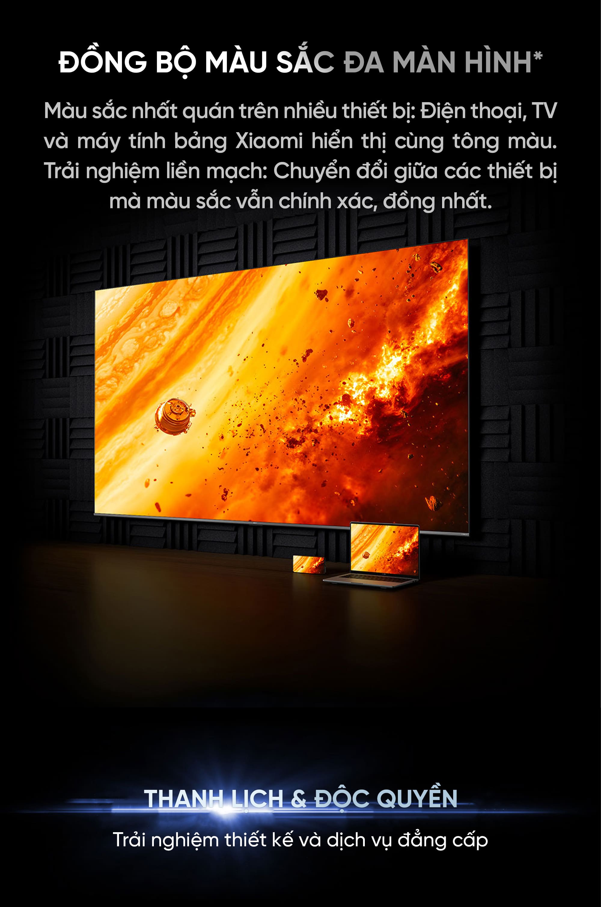 Tivi Xiaomi Redmi X75 Miniled Ram 4/64Gb 2026 độ sáng 1200nits 288Hz