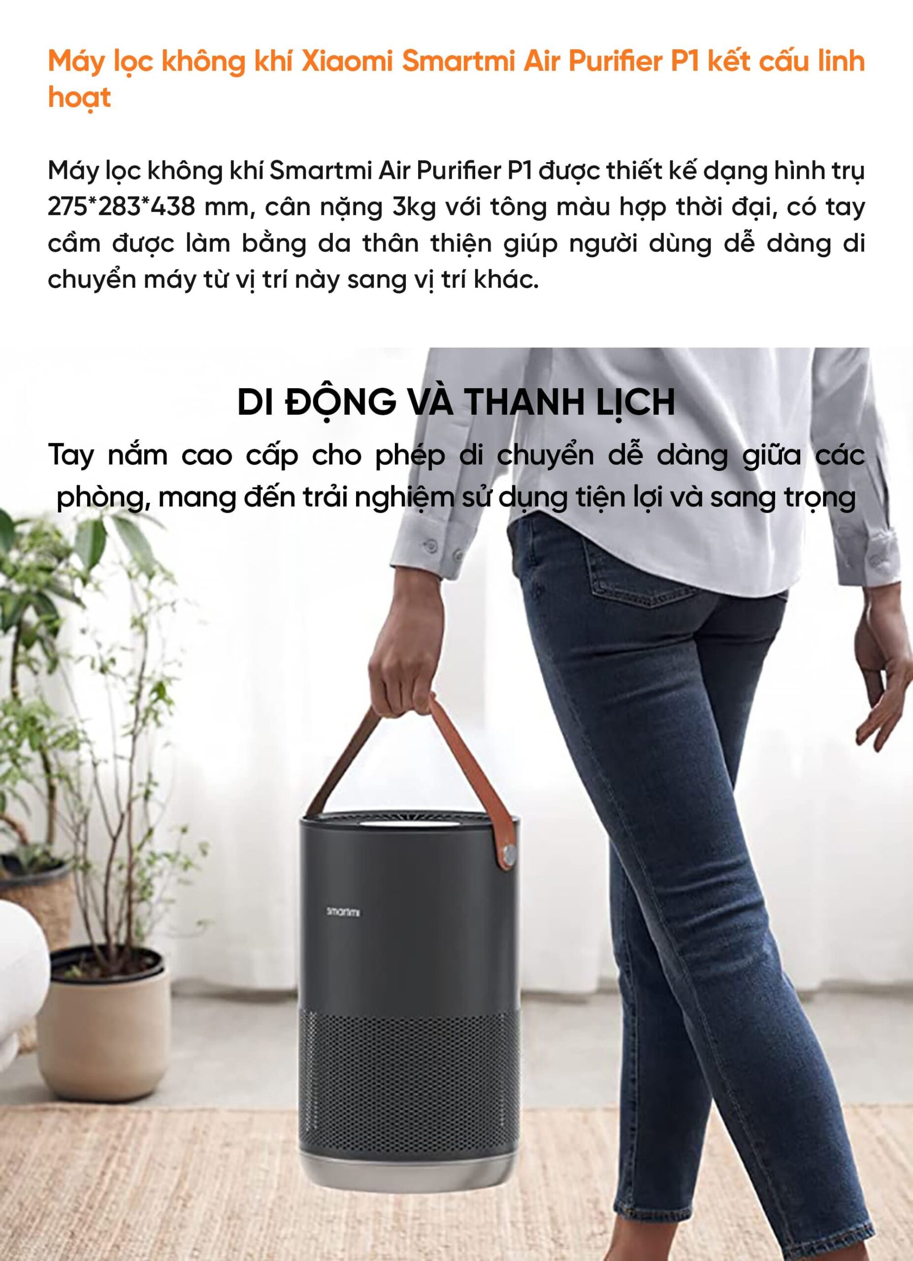 Máy lọc không khí Xiaomi Smartmi Air Purifier P1