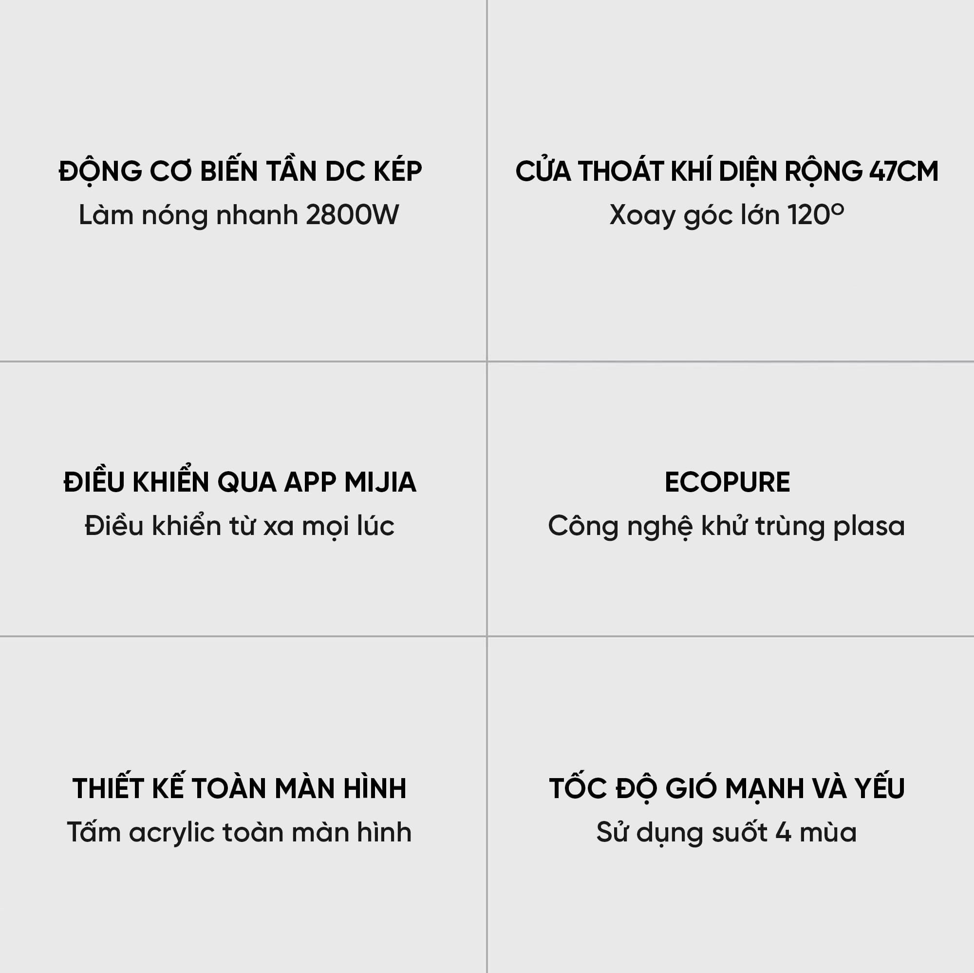 Máy sưởi nhà tắm Yeelight S21 – Sưởi ấm nhanh, khử trùng bằng plasma xanh