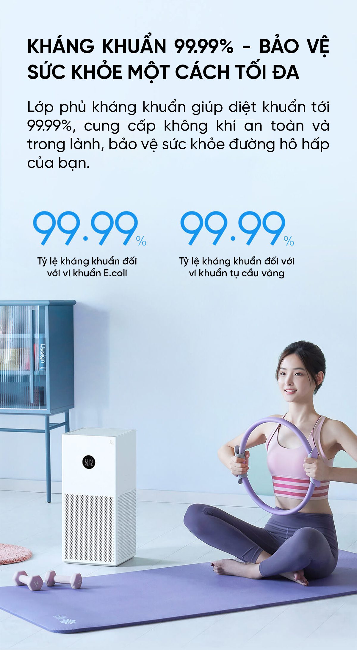 Máy Lọc Không Khí Xiaomi Mi Air Purifier 4 Lite