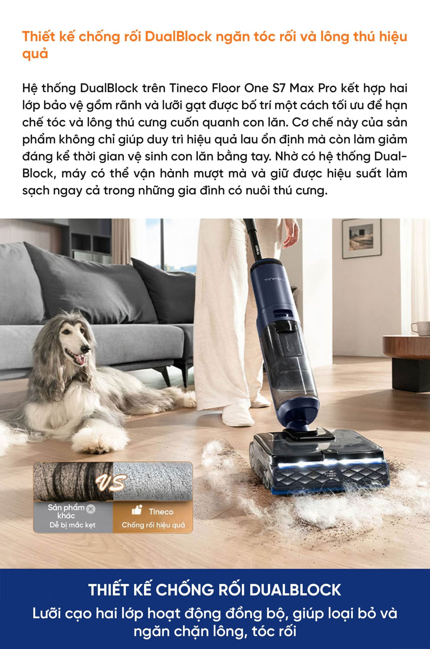 Máy hút bụi lau nhà Tineco Floor One S7 Max Pro – Hàng Chính Hãng