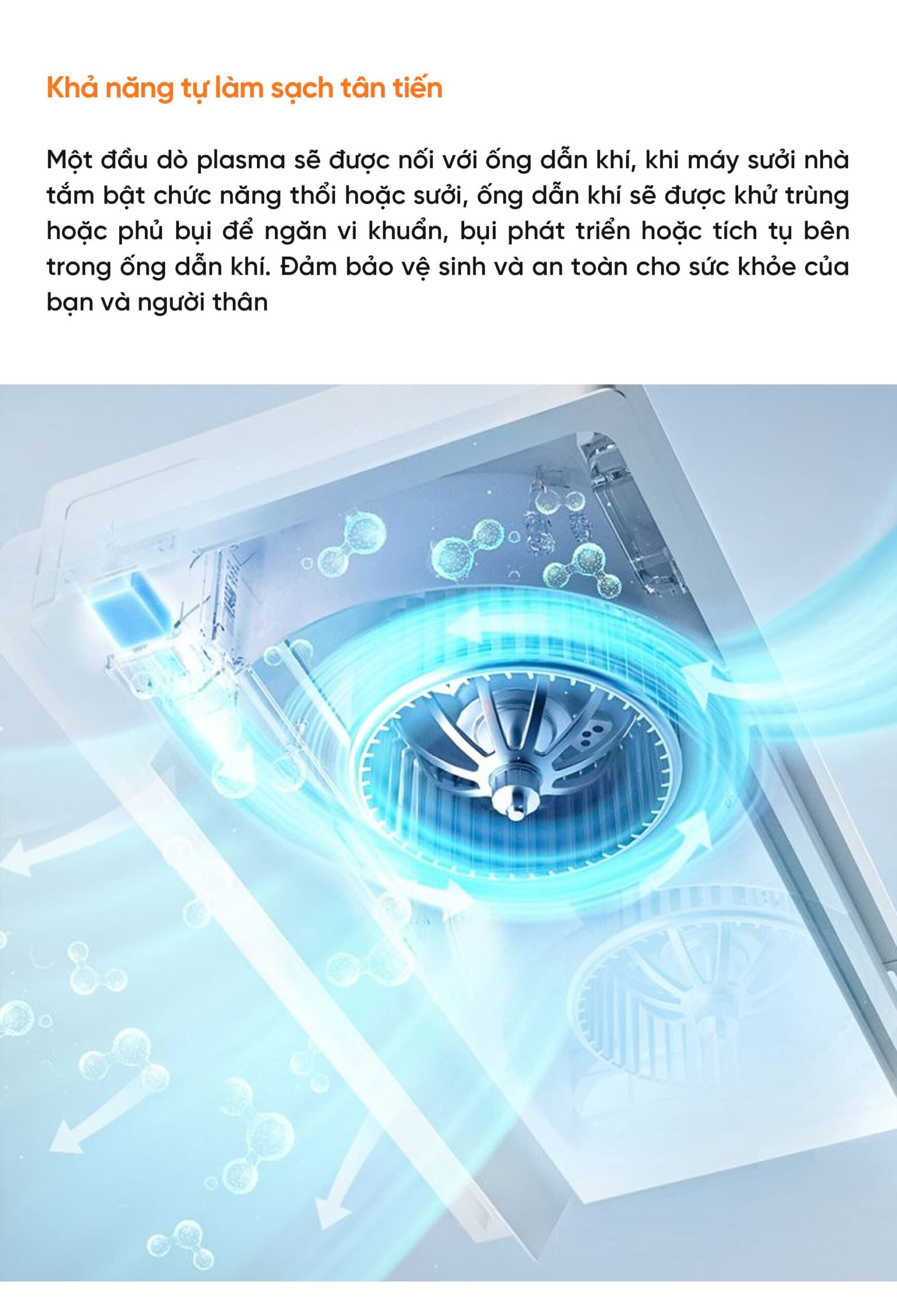 Máy sưởi nhà tắm Yeelight S21 – Sưởi ấm nhanh, khử trùng bằng plasma xanh