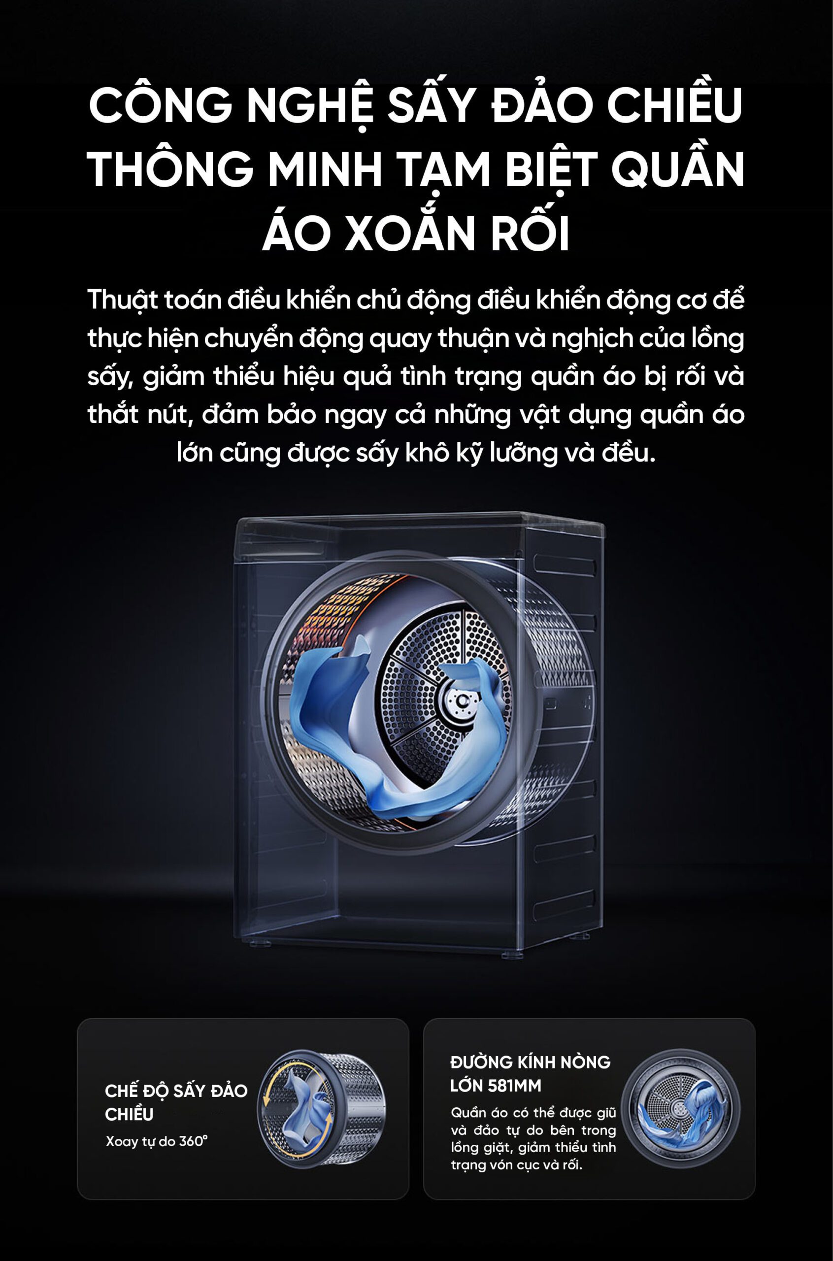 Máy sấy quần áo Xiaomi Mijia H100MJ103 sấy 10kg