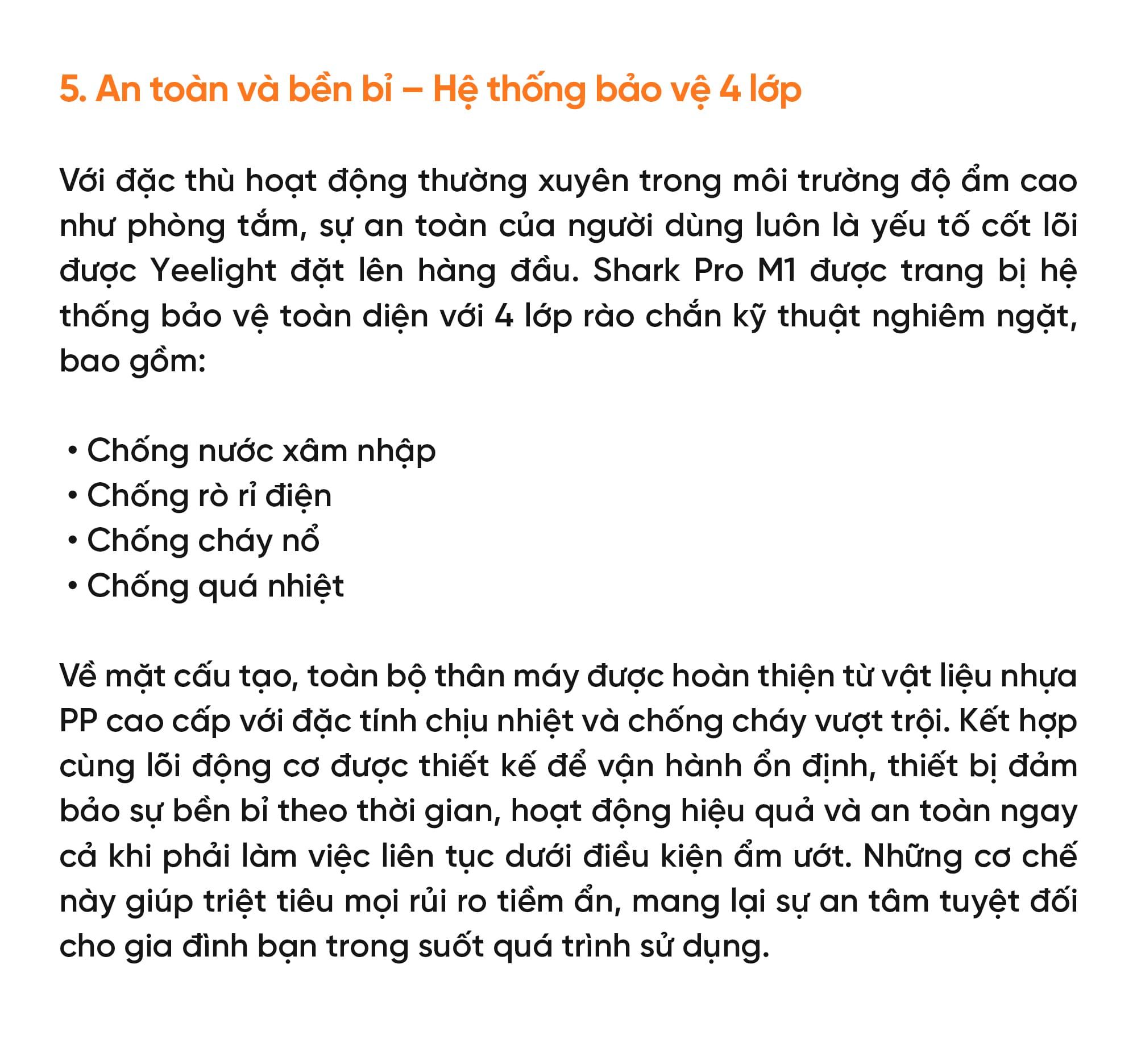 Đèn sưởi nhà tắm thông minh Yeelight Shark Pro M1