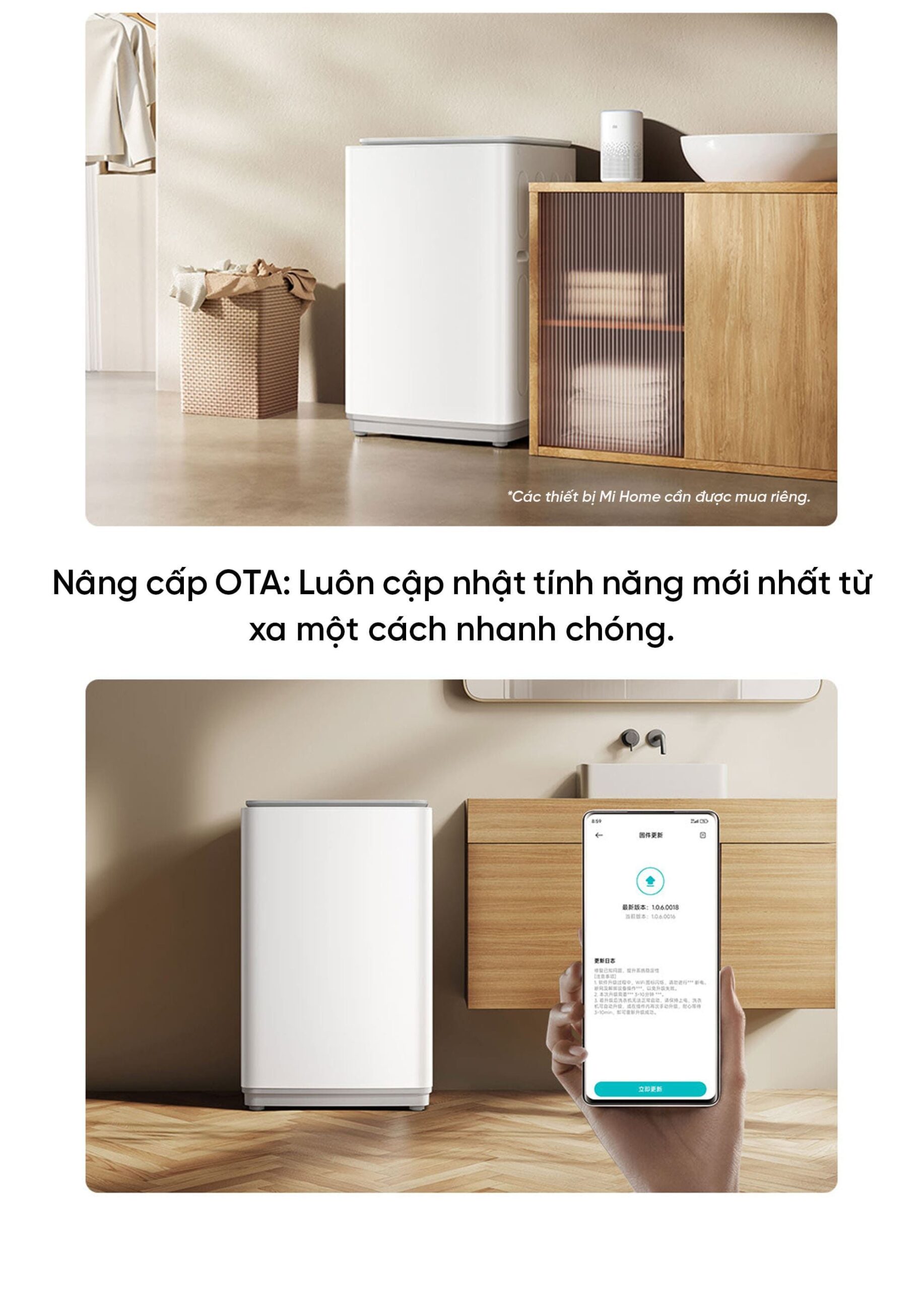 Máy giặt cửa trên Xiaomi Mijia XQB120MJ201 giặt 12kg