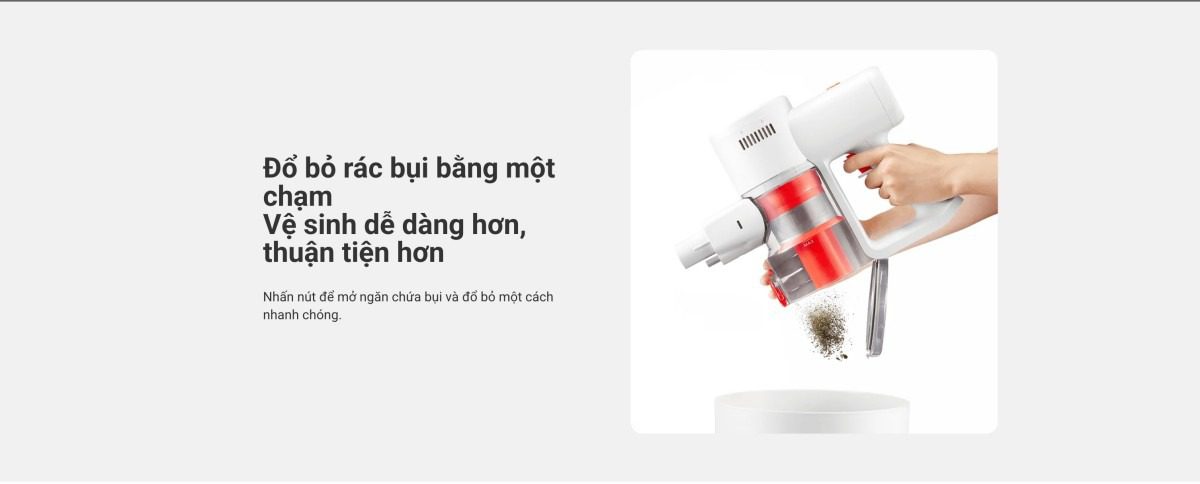 Máy hút bụi cầm tay không dây Xiaomi Vacuum Cleaner G20 Lite