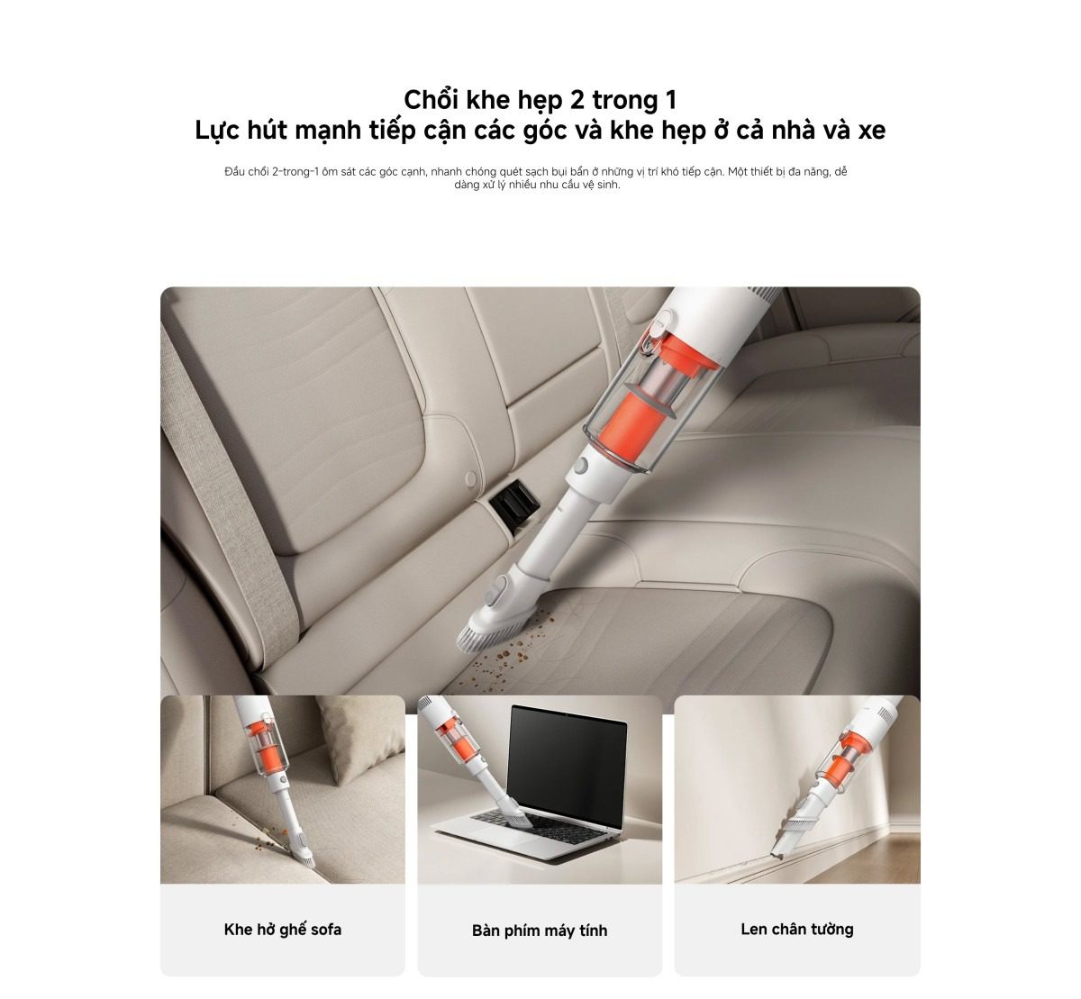 Máy hút bụi cầm tay không dây Xiaomi Vacuum Cleaner P30