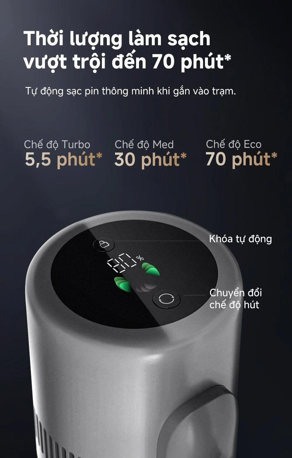 Máy hút bụi cầm tay không dây Dreame Z10S Station