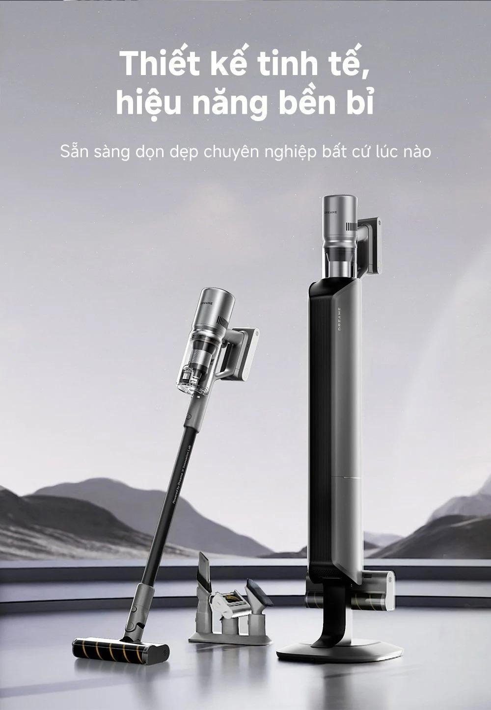 Máy hút bụi cầm tay không dây Dreame Z10S Station