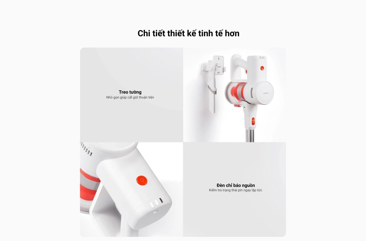 Máy hút bụi cầm tay không dây Xiaomi Vacuum Cleaner G20 Lite