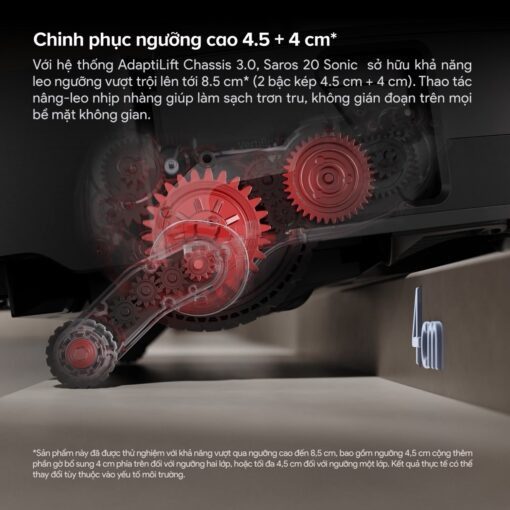 Robot hút bụi Roborock Saros 20 Sonic