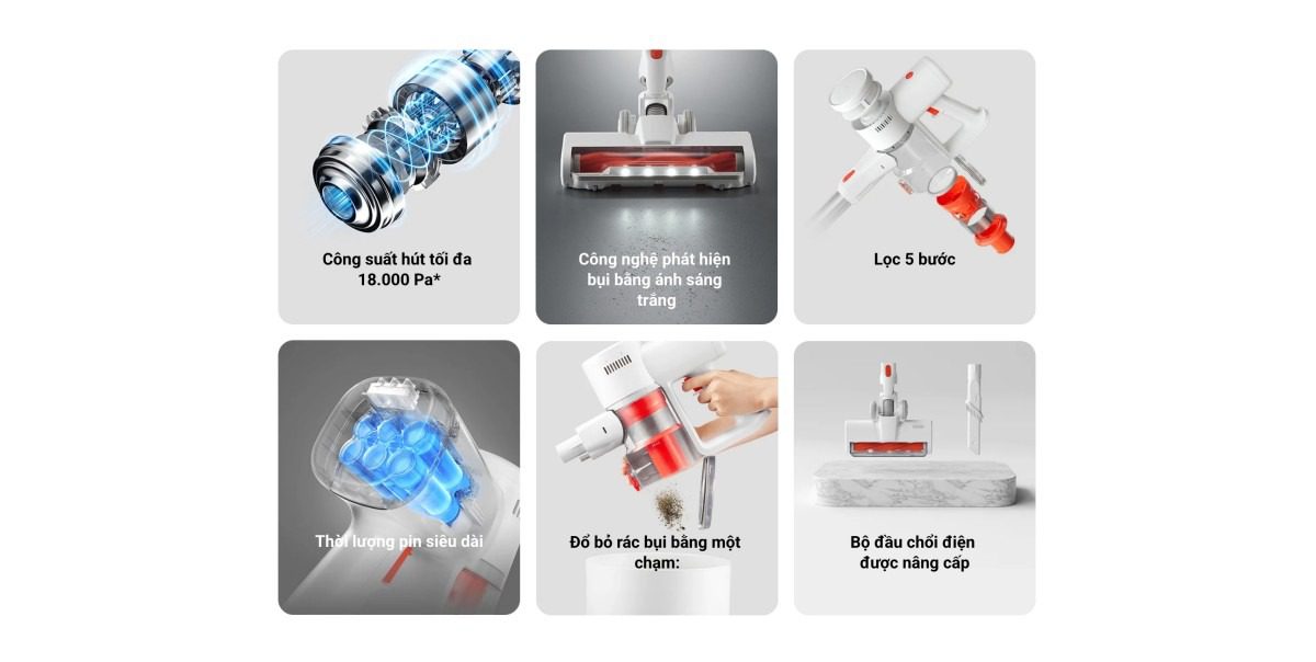 Máy hút bụi cầm tay không dây Xiaomi Vacuum Cleaner G20 Lite