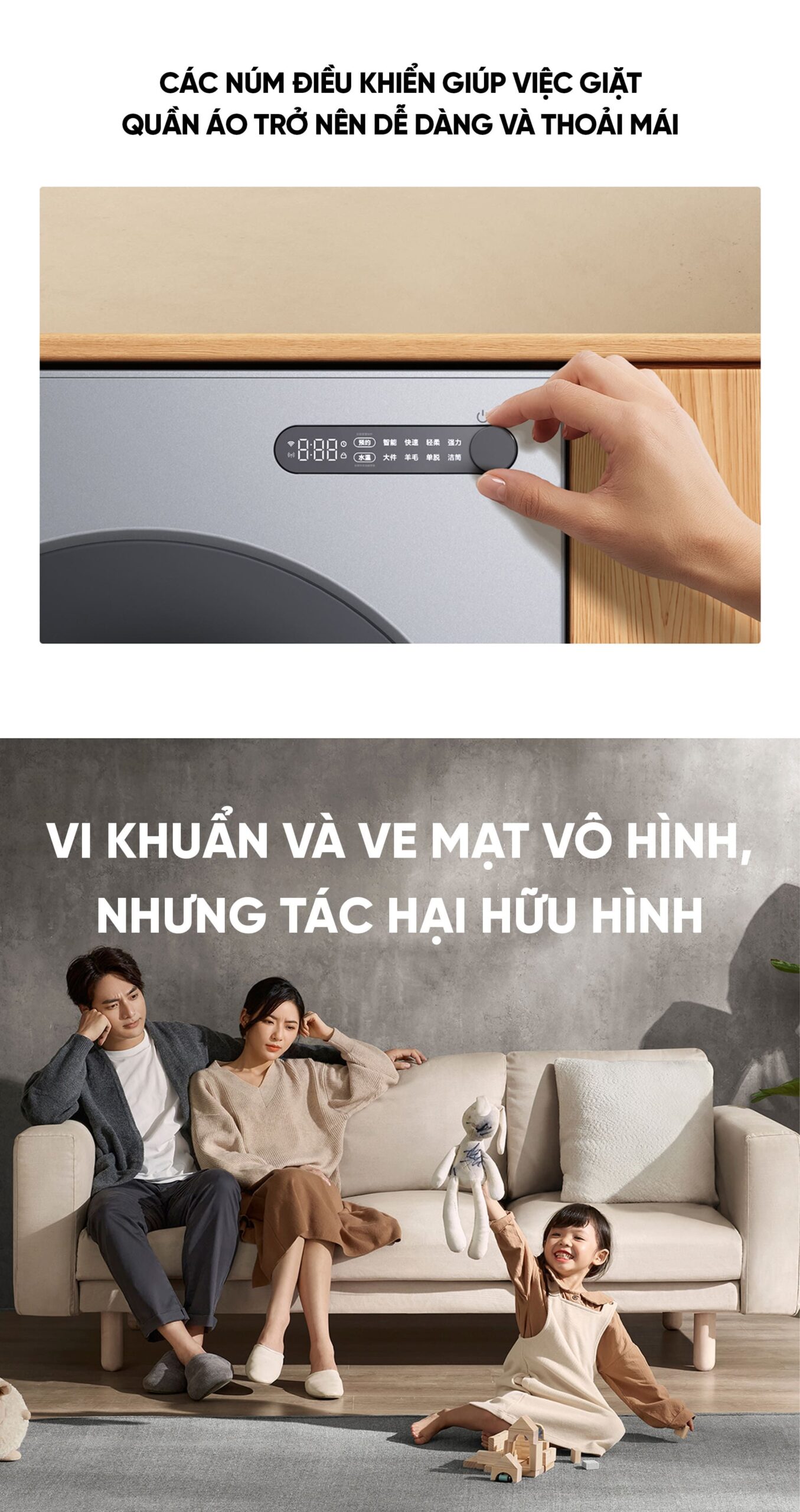 Máy giặt Xiaomi Mijia XQG100MJ205 10kg Phiên bản 2026 Lắp âm tường