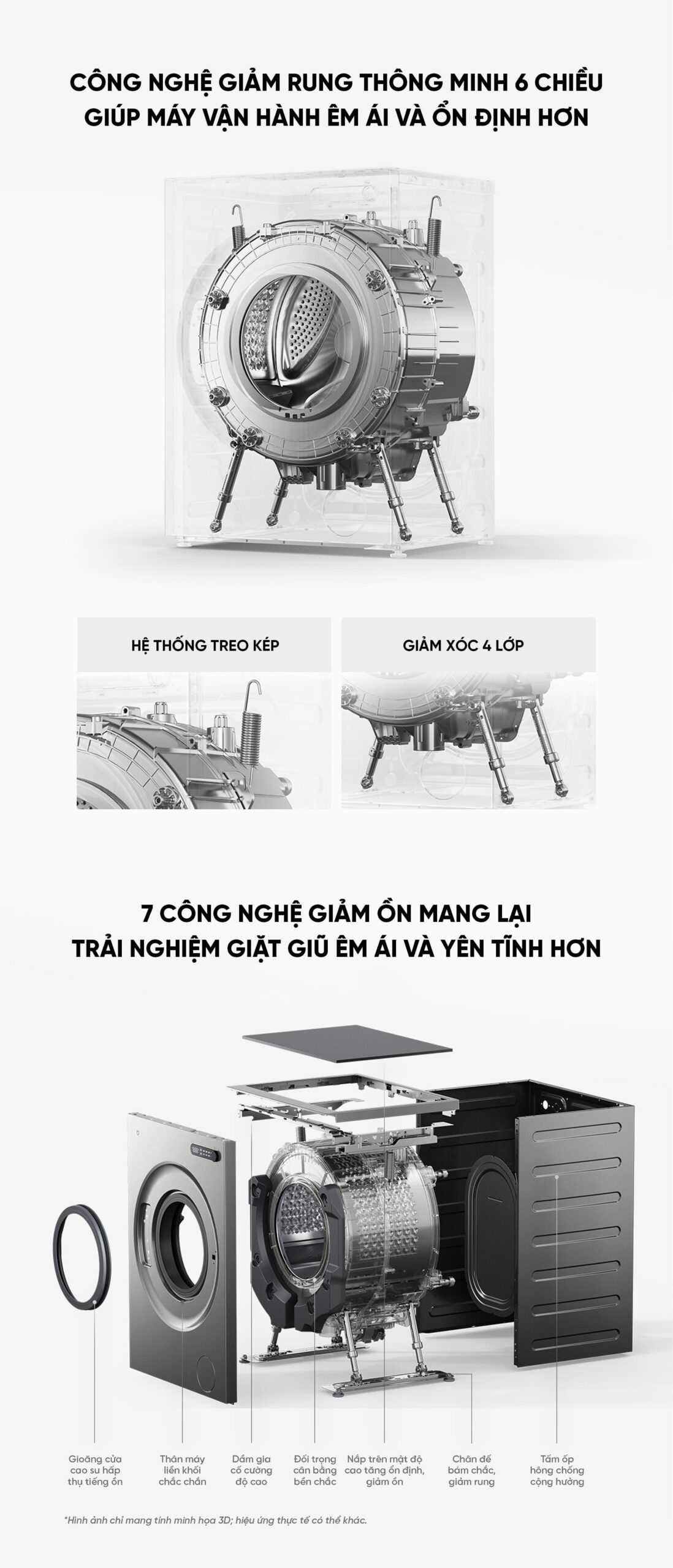 Máy giặt Xiaomi Mijia XQG100MJ205 10kg Phiên bản 2026 Lắp âm tường