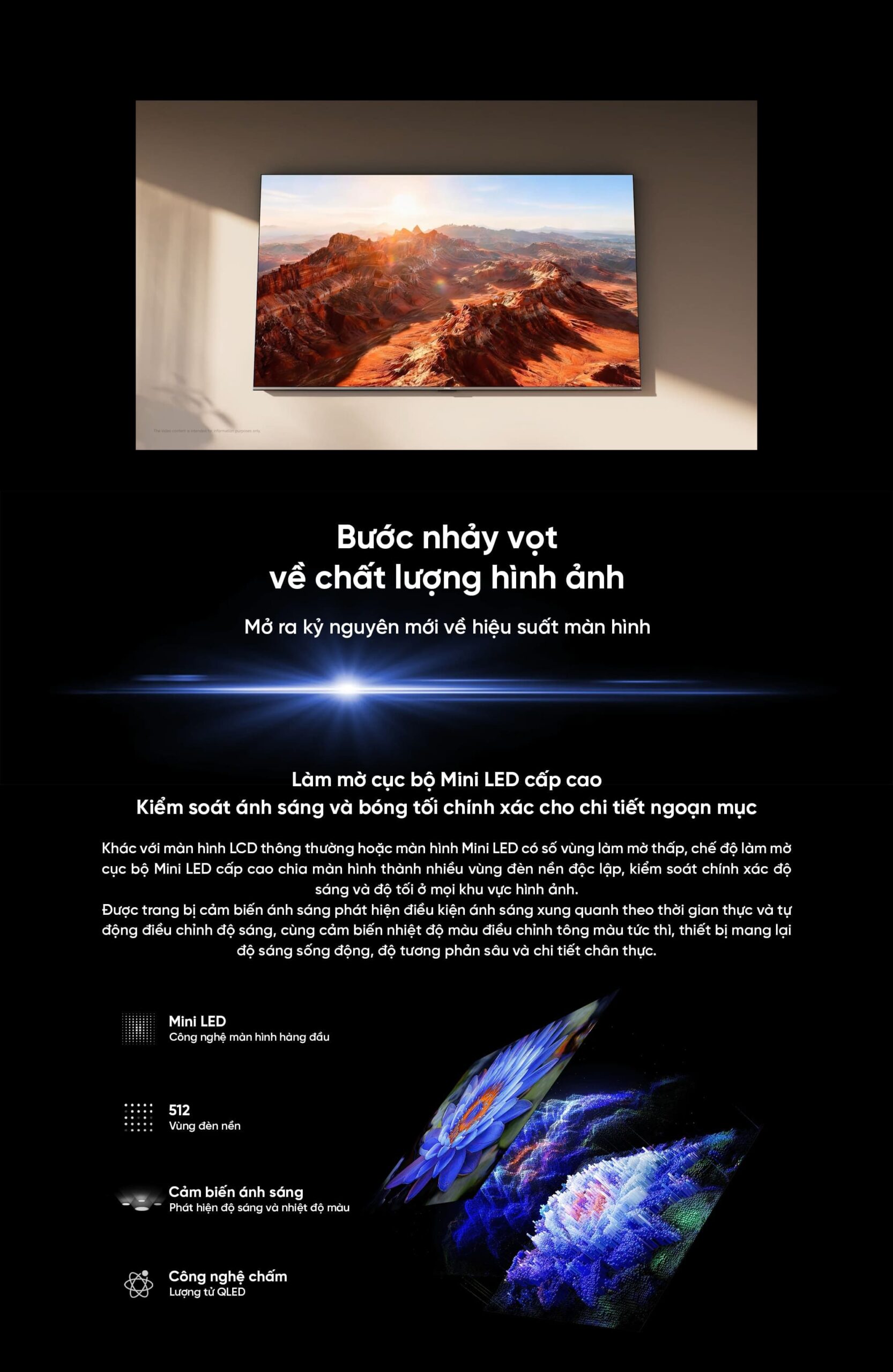Xiaomi TV S Mini LED 2026 75 Inch QD-Mini LED 4K-BẢN QUỐC TẾ