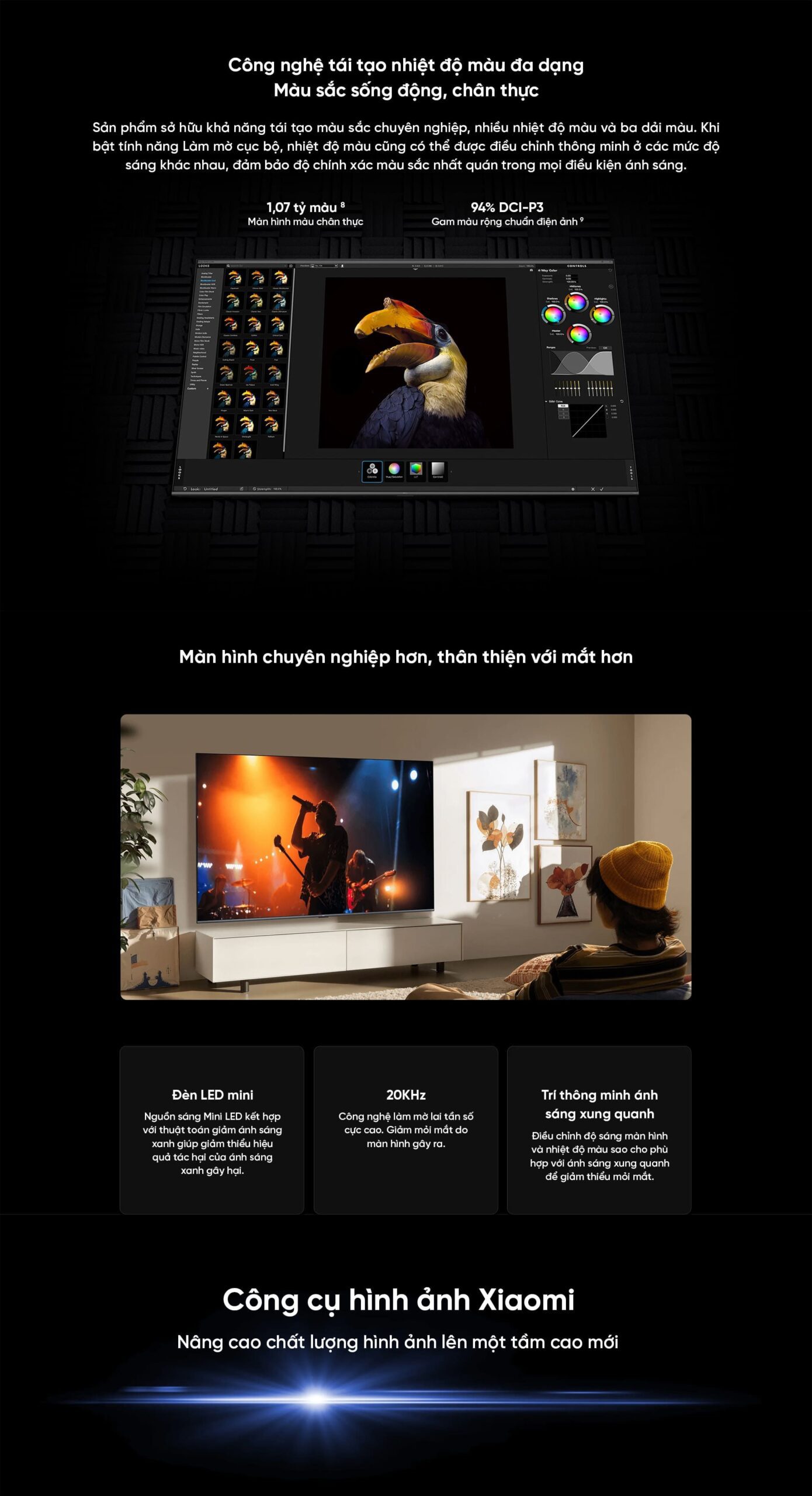 Xiaomi TV S Mini LED 2026 85 Inch QD-Mini LED 4K - BẢN QUỐC TẾ