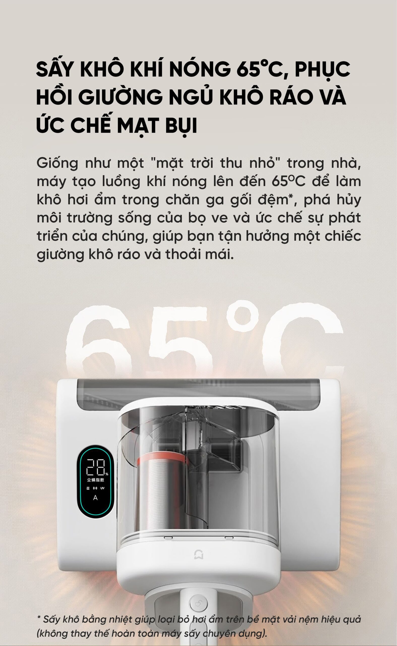 Máy hút bụi diệt khuẩn Mijia 2 Pro