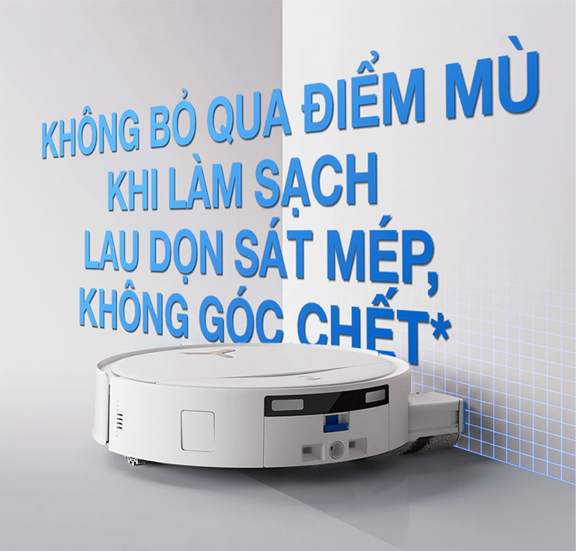 Robot hút bụi lau nhà Ecovacs Deebot T80S Omni