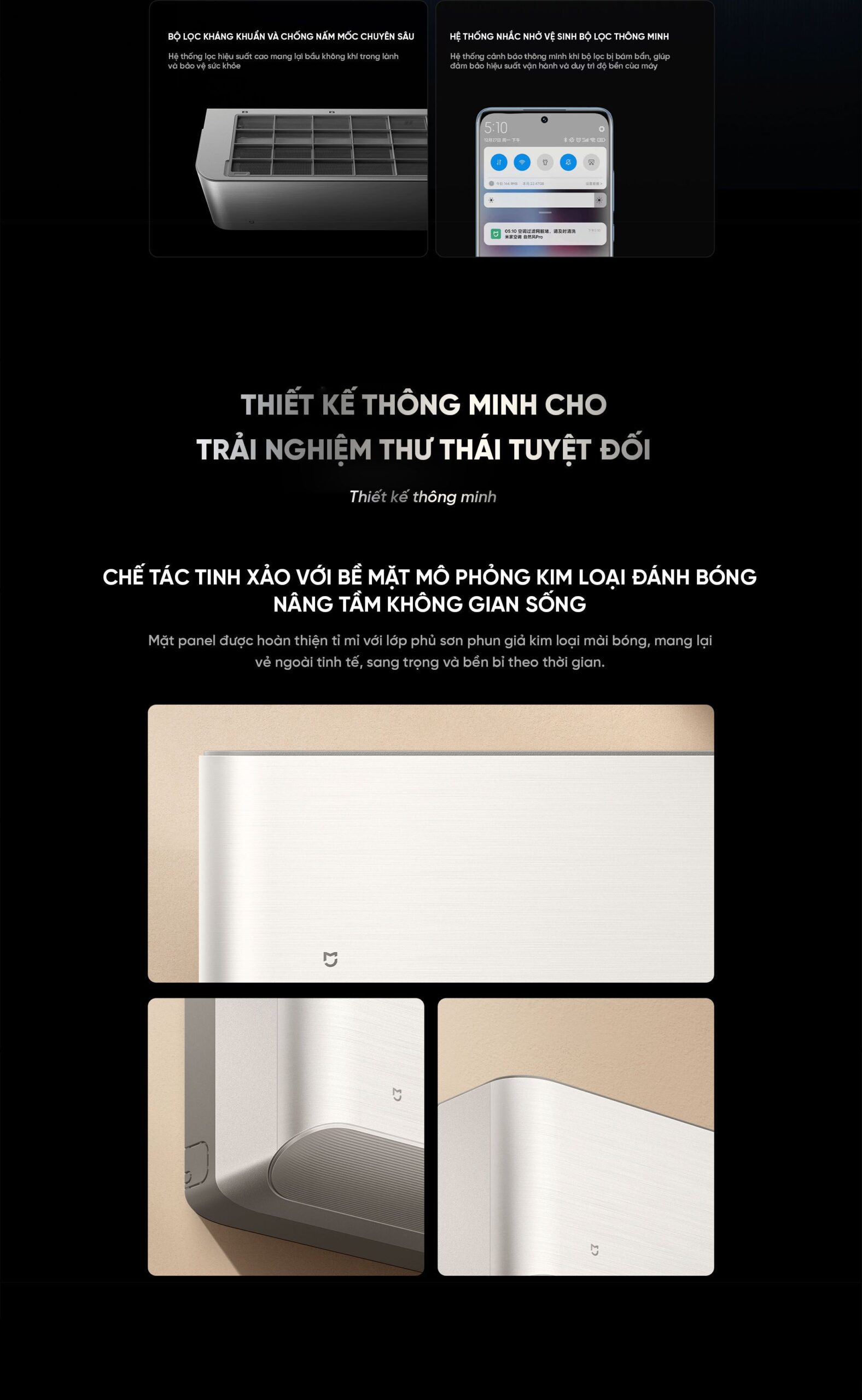 Điều hòa thông minh Xiaomi Natural Wind Pro 3HP