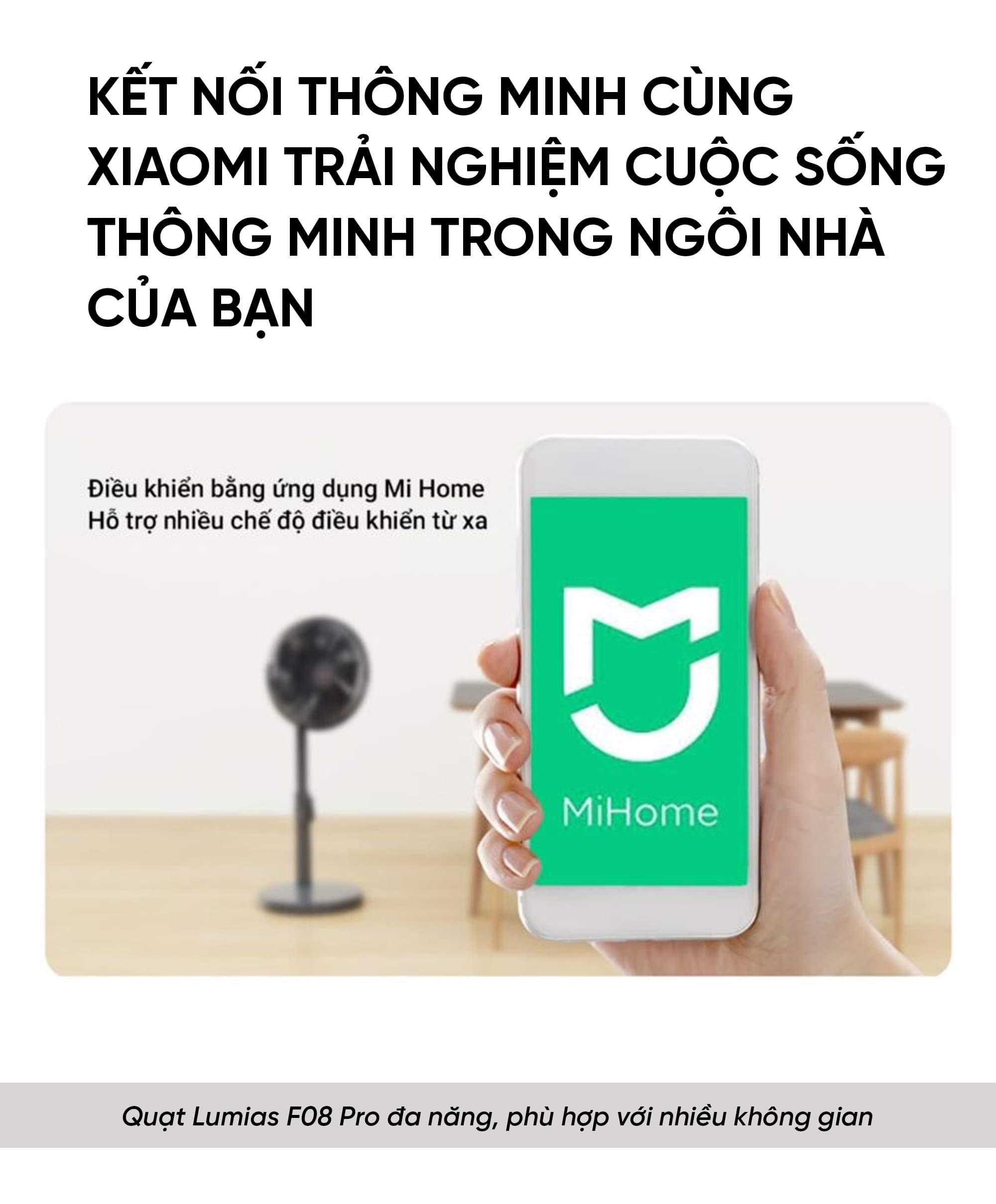 Quạt cây Lumias F08 Pro