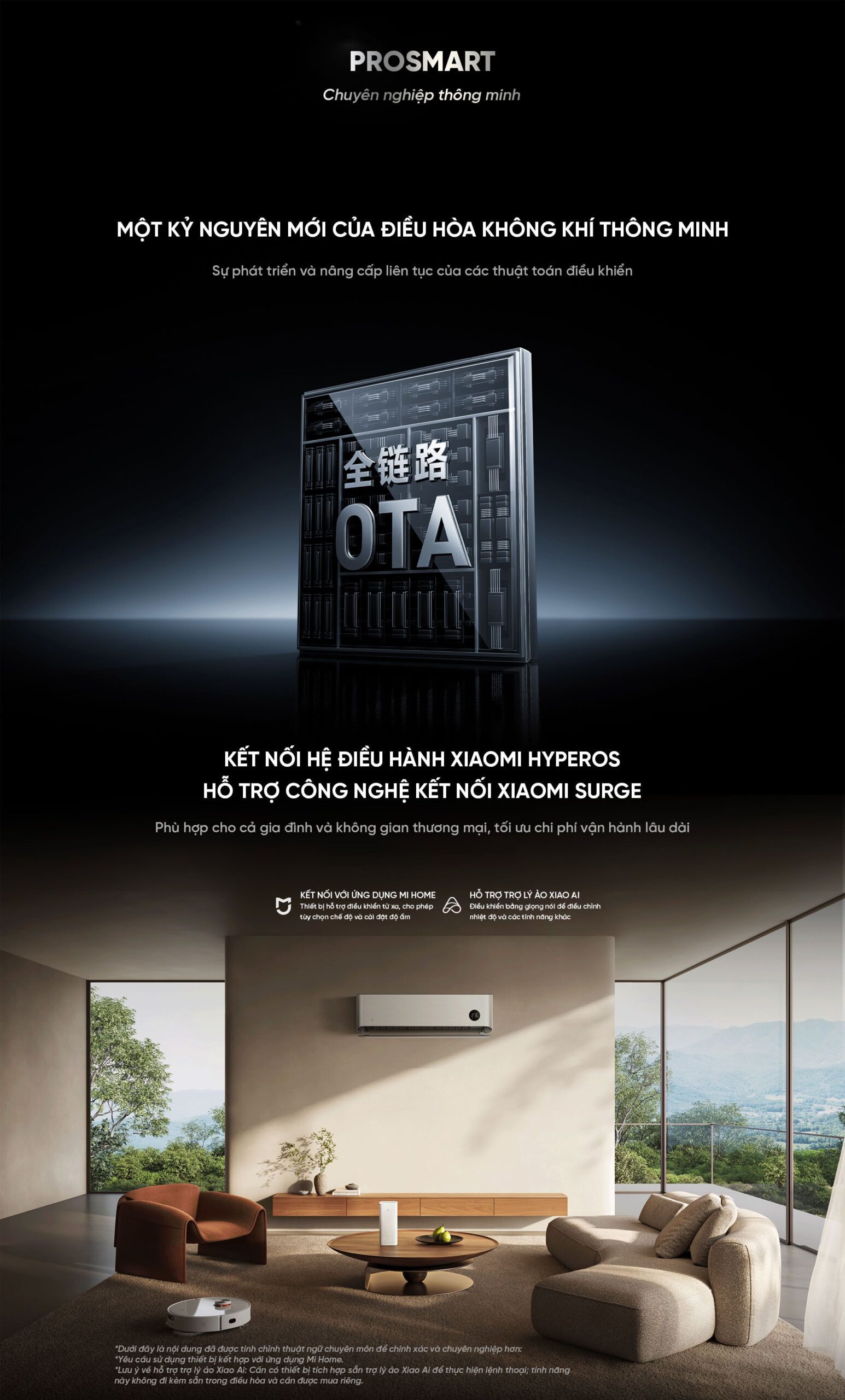 Điều hòa thông minh Xiaomi Natural Wind Pro 3HP