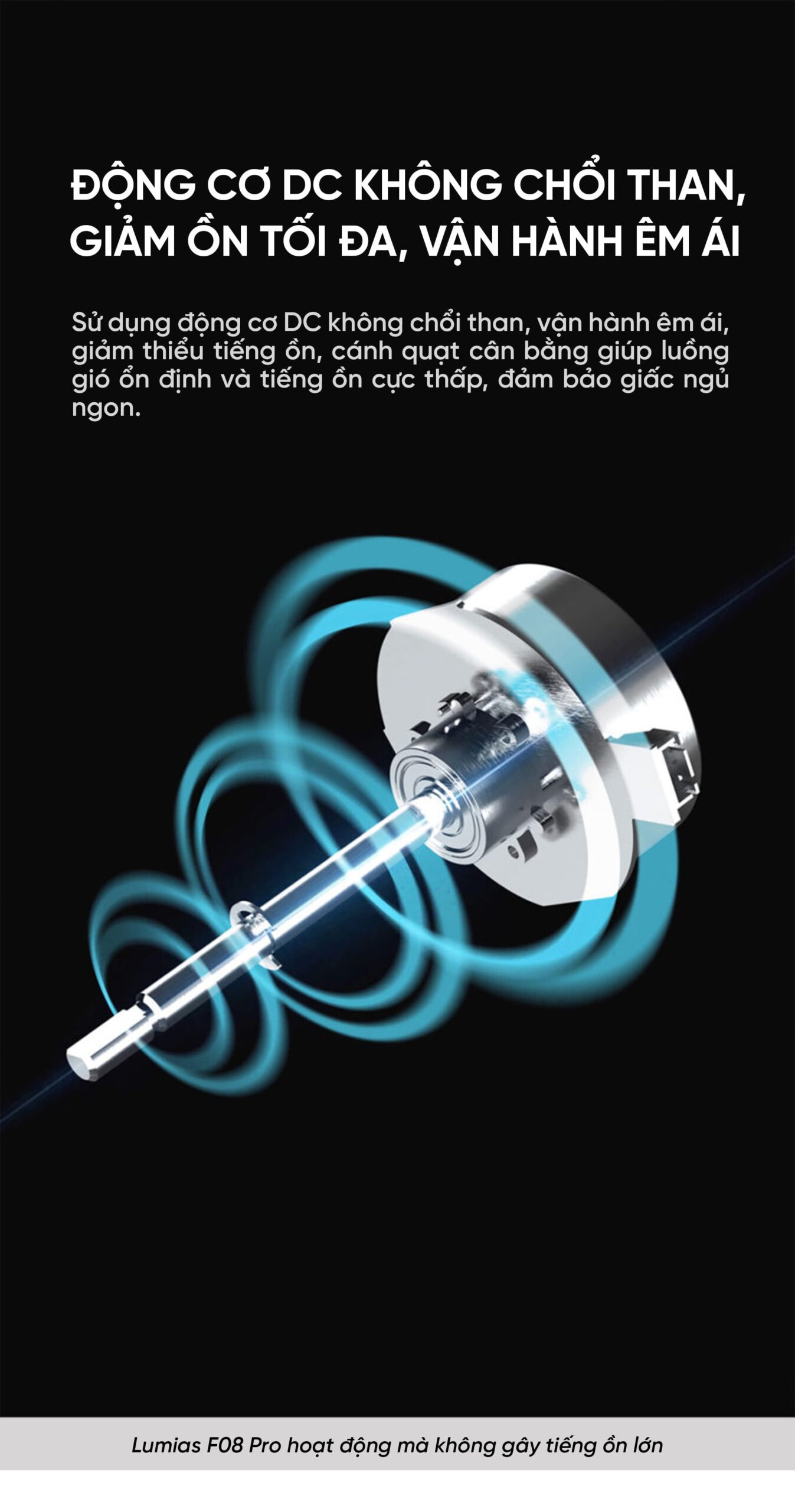 Quạt cây Lumias F08 Pro