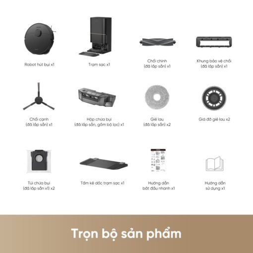 Robot hút bụi Dreame L10s Ultra Heat