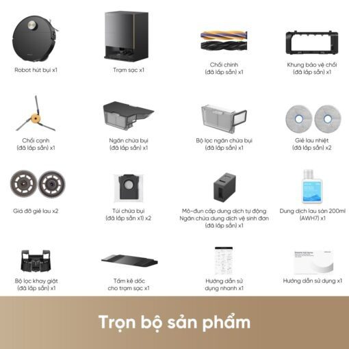 Robot hút bụi Dreame X60 Ultra
