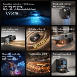 Robot hút bụi Dreame X60 Ultra