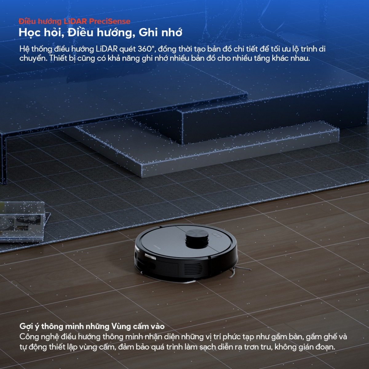 Robot hút bụi Roborock Q7 Pro Max Plus