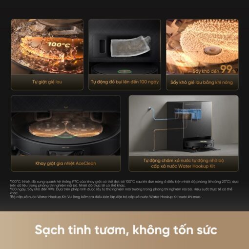 Robot hút bụi Dreame X60 Ultra