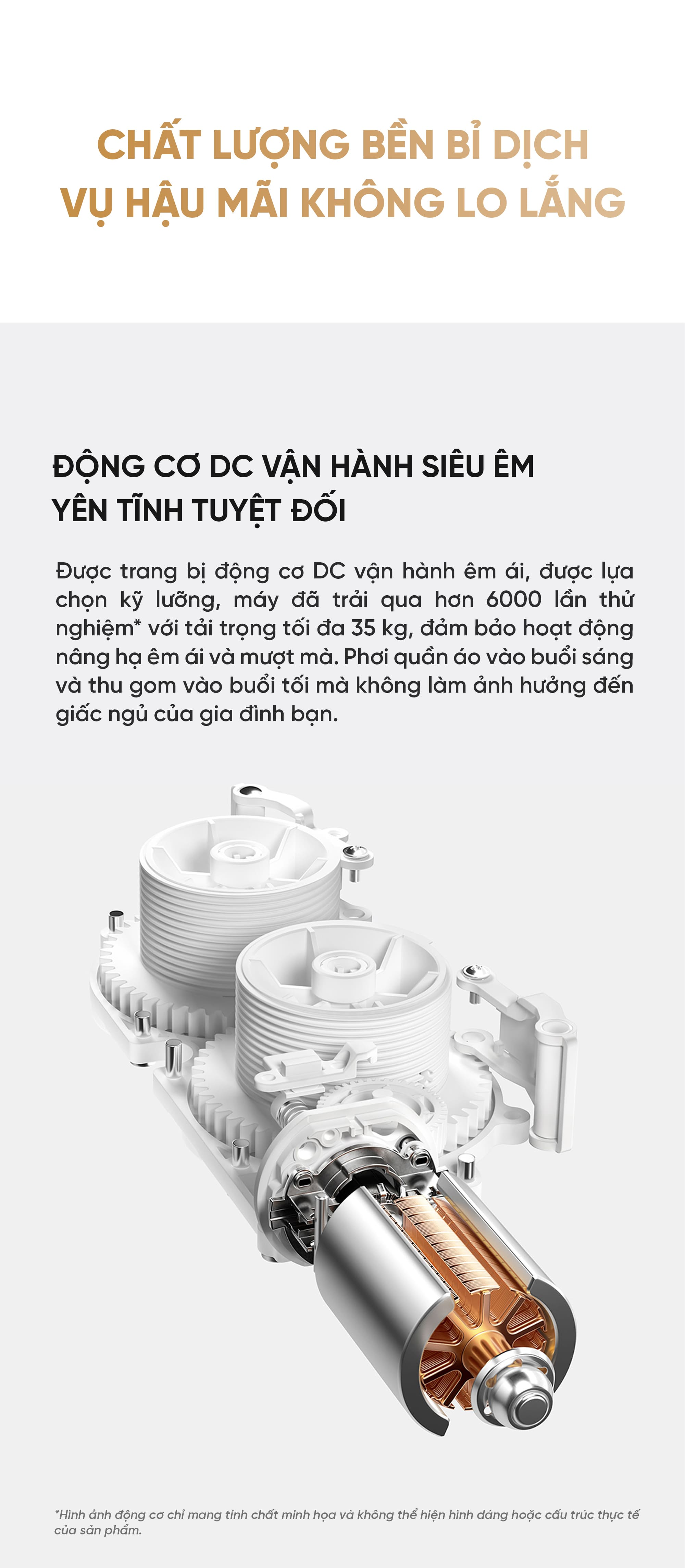 Giá phơi quần áo thông minh Mijia 3