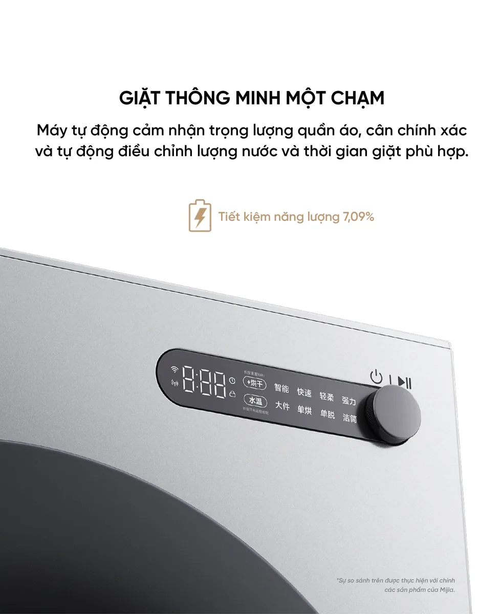 Máy giặt sấy Xiaomi Mijia XHQG100MJ109 12kg sấy 9kg 2026