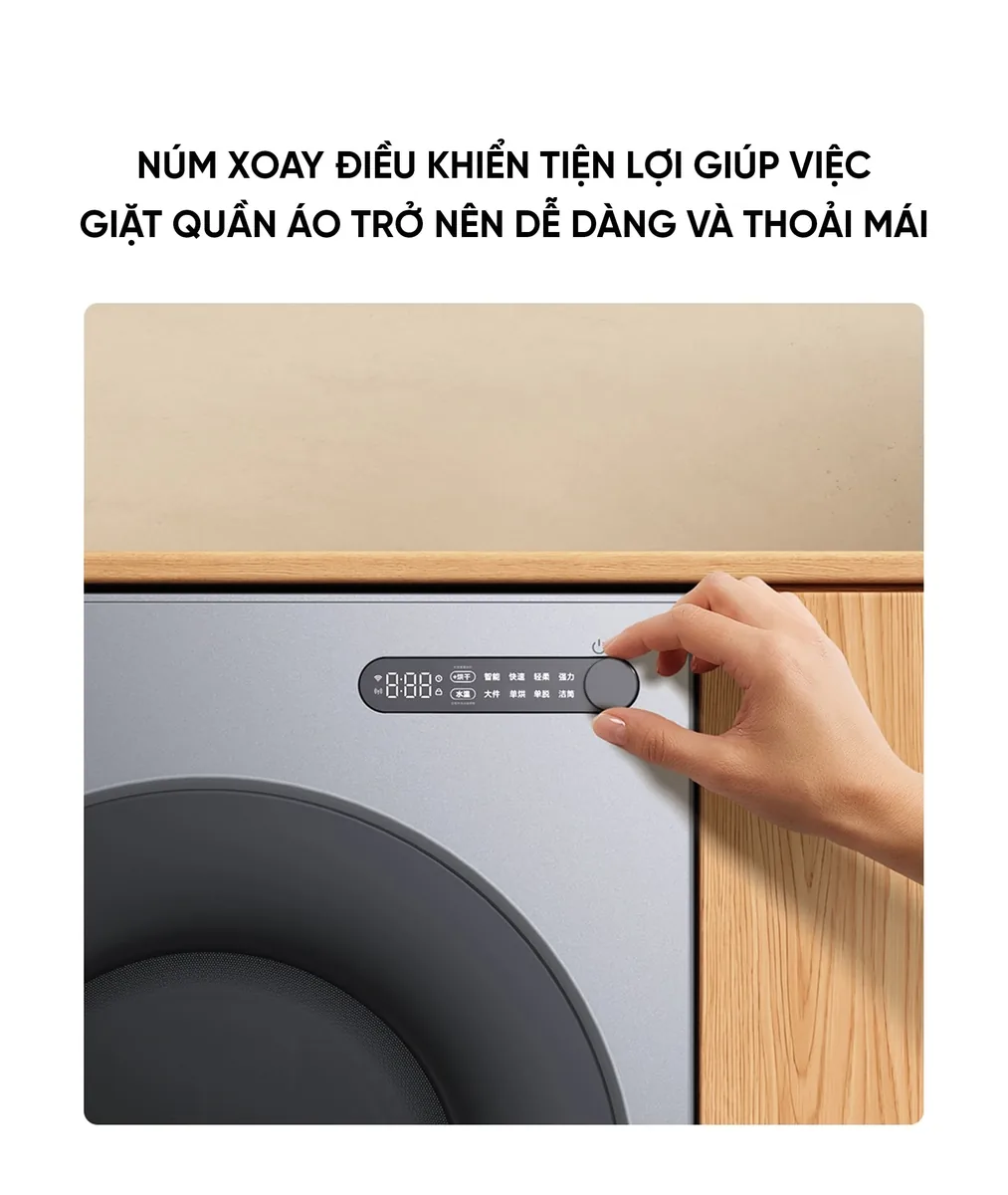 Máy giặt sấy Xiaomi Mijia XHQG100MJ111 10kg sấy 7kg 2026