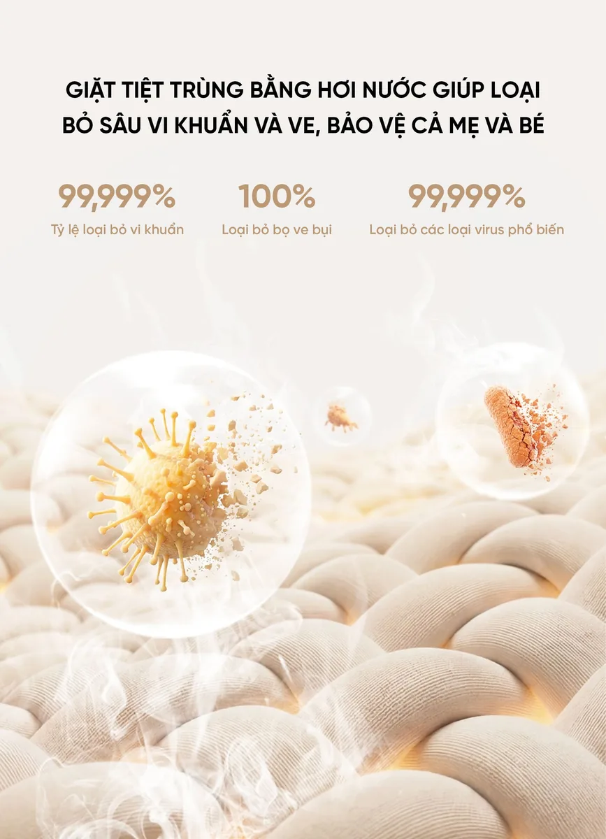 Máy giặt Xiaomi Mijia XQG100MJ204 10kg Phiên bản 2026 Lắp âm tường