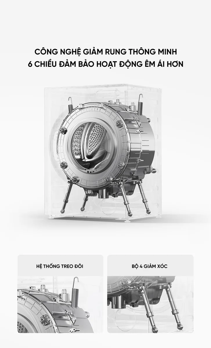 Máy giặt Xiaomi Mijia XQG100MJ204 10kg Phiên bản 2026 Lắp âm tường