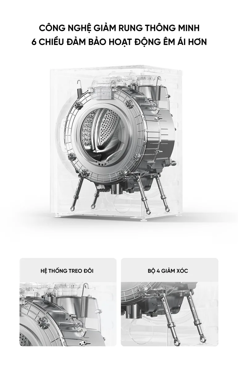 Máy giặt sấy Xiaomi Mijia XHQG100MJ111 10kg sấy 7kg 2026