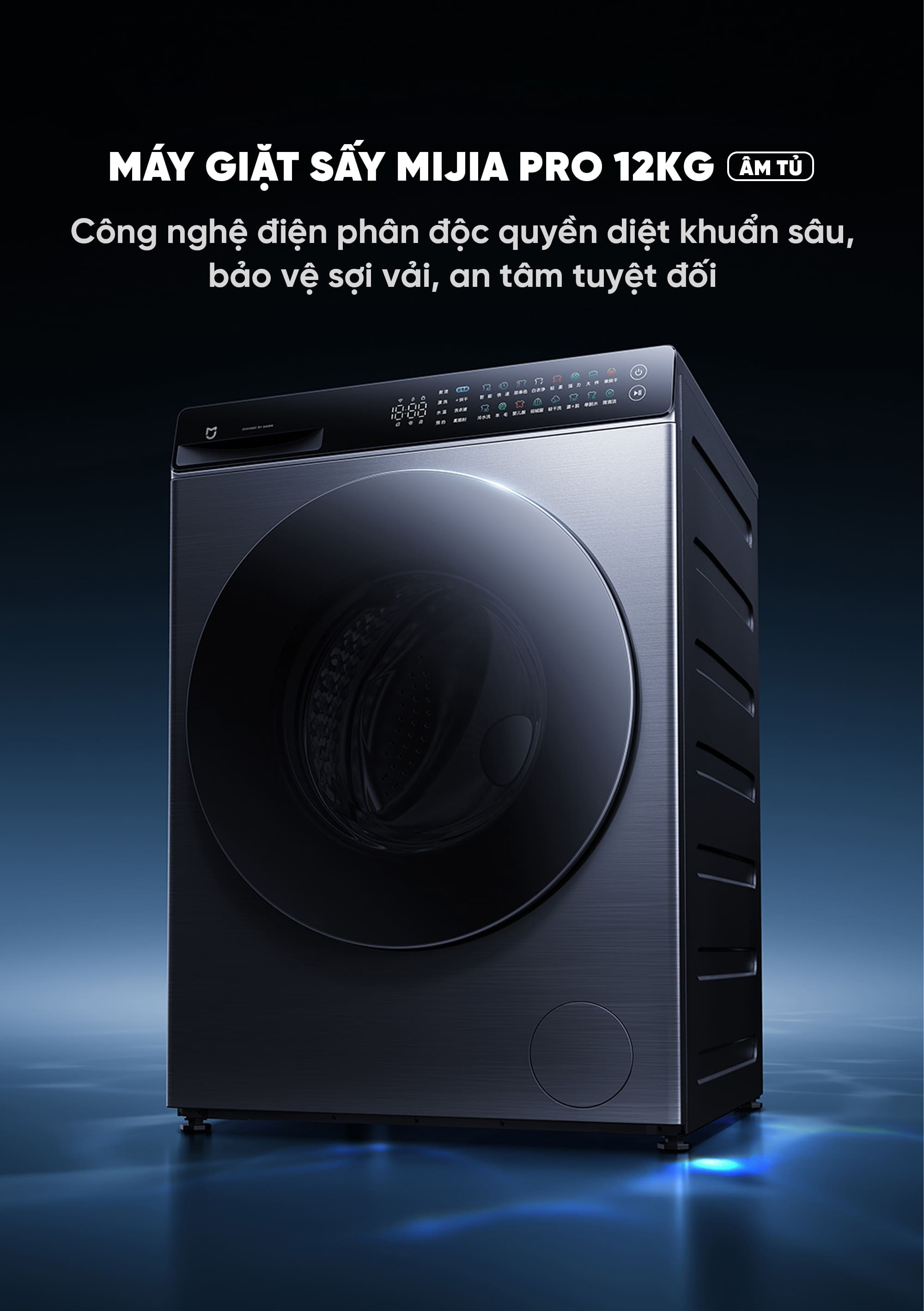 Máy giặt sấy Mijia Pro 12kg